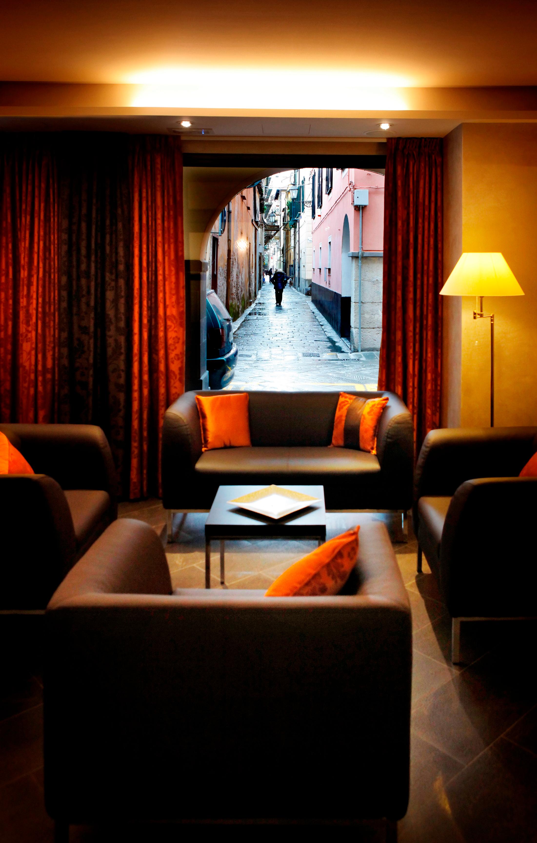 Vista Lobby Hotel Monte Rosa