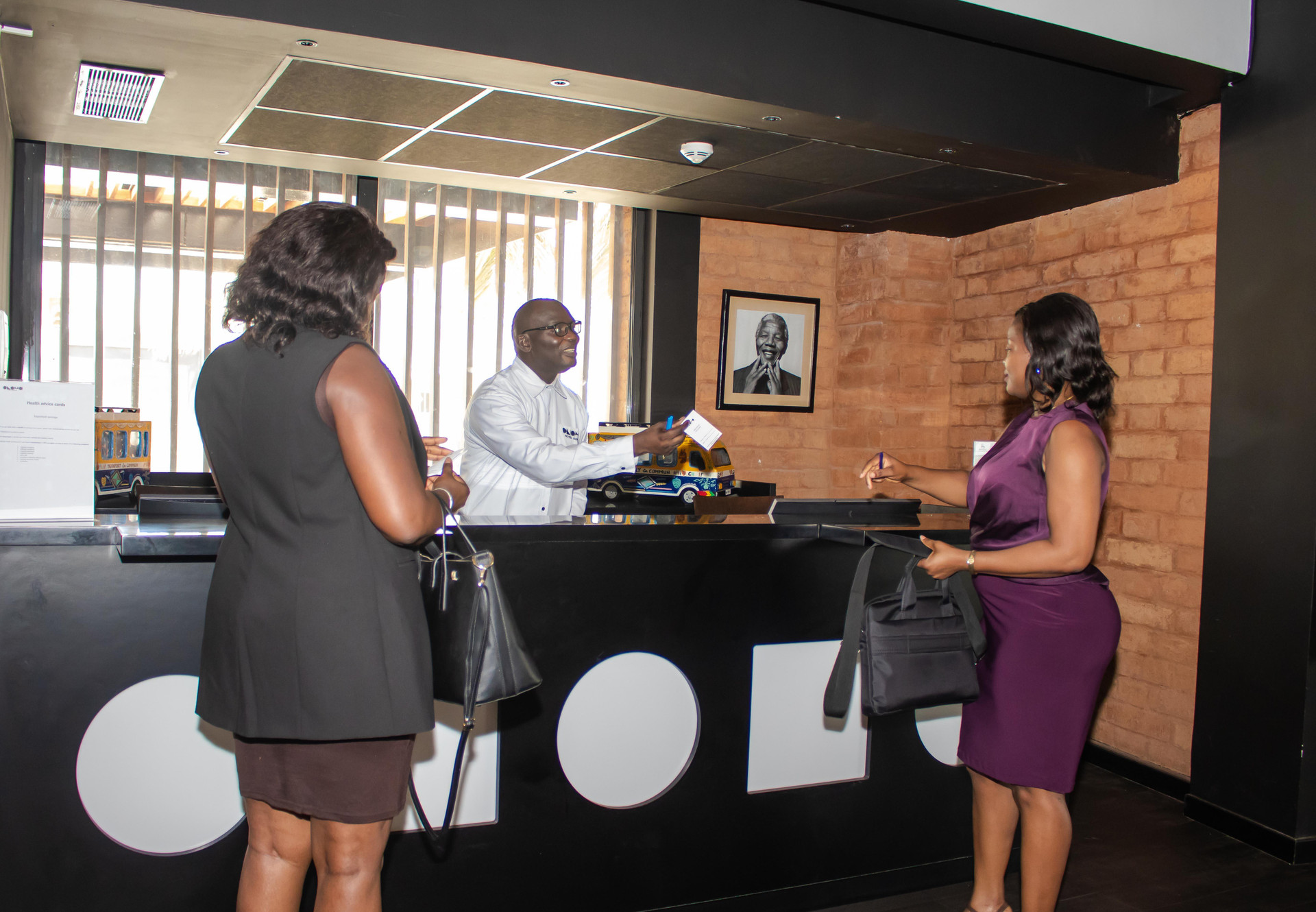 Vista Lobby Onomo Dakar Hotel