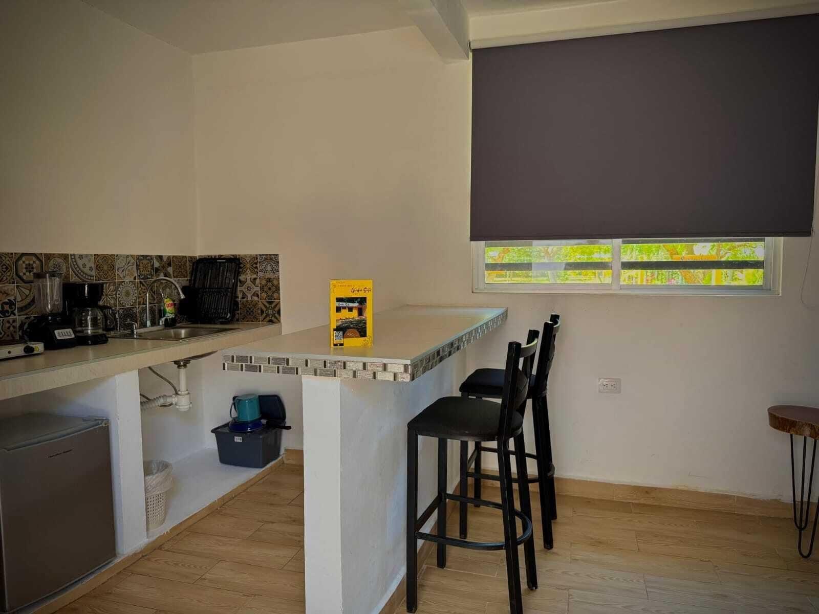 Equipamiento de Habitación Garden Suites Comalcalco