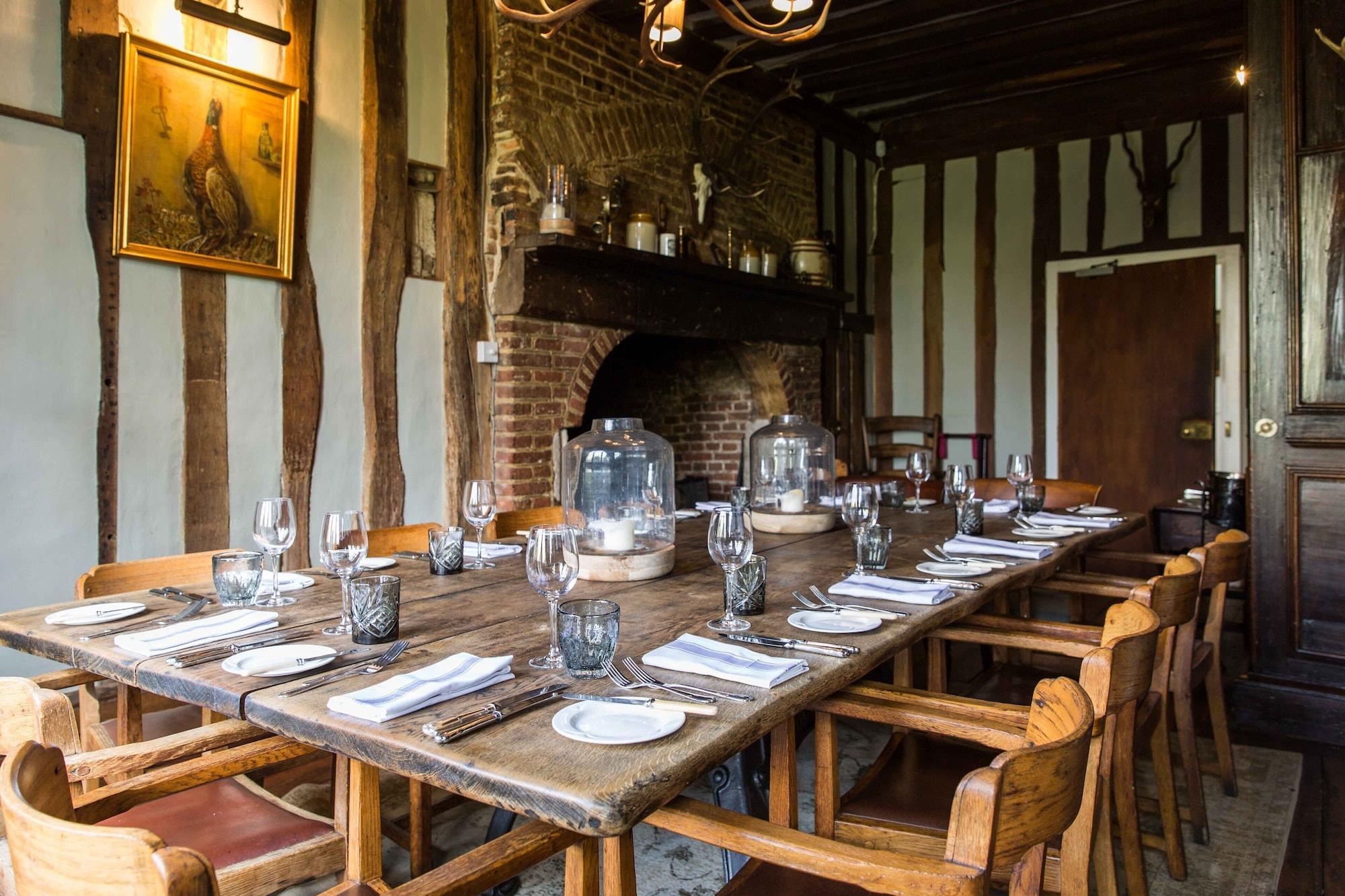 Sala de Reuniones The Farmhouse at Redcoats Restaurant & Hotel