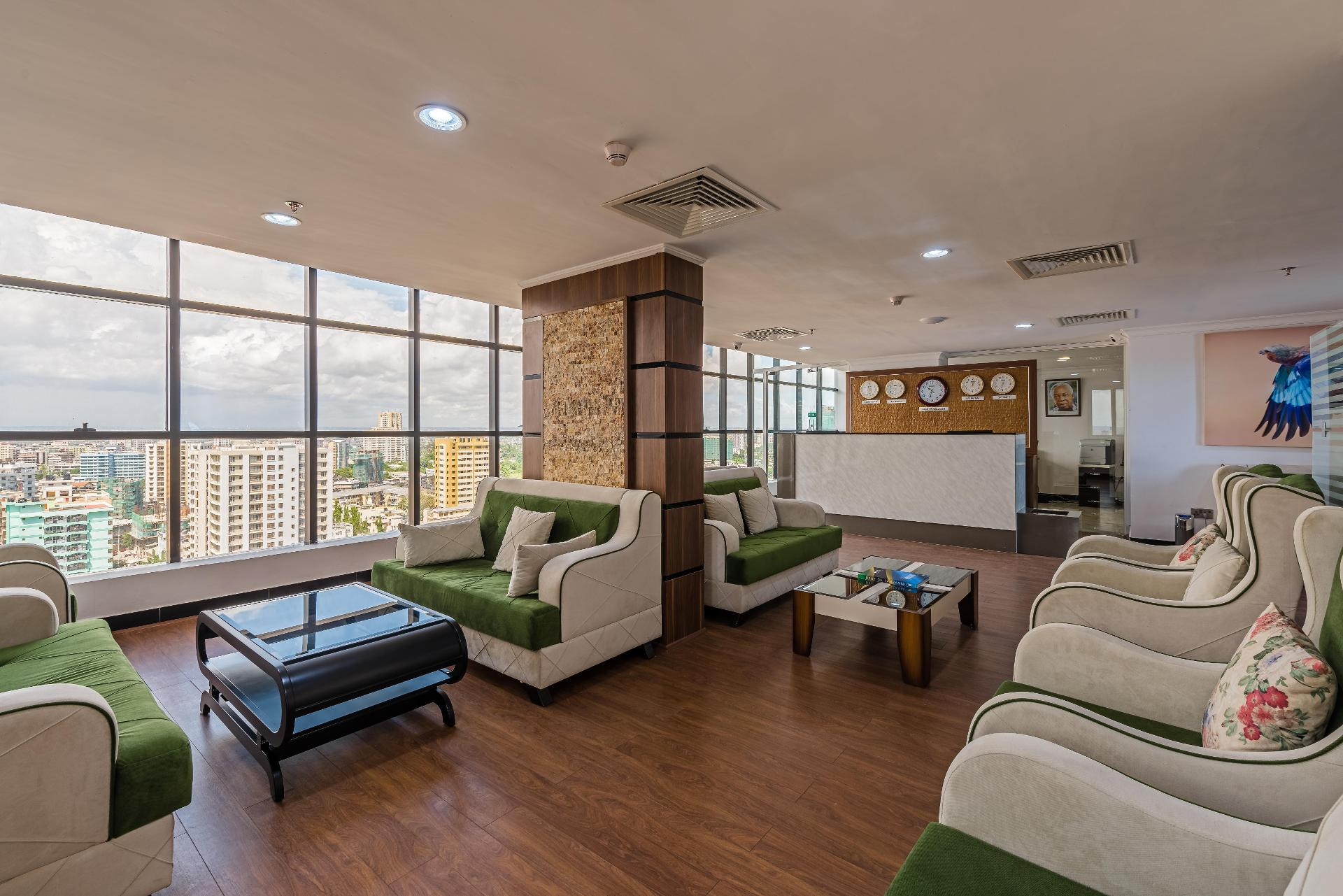Vista Lobby Golden Tulip Dar Es Salaam City Center Hotel