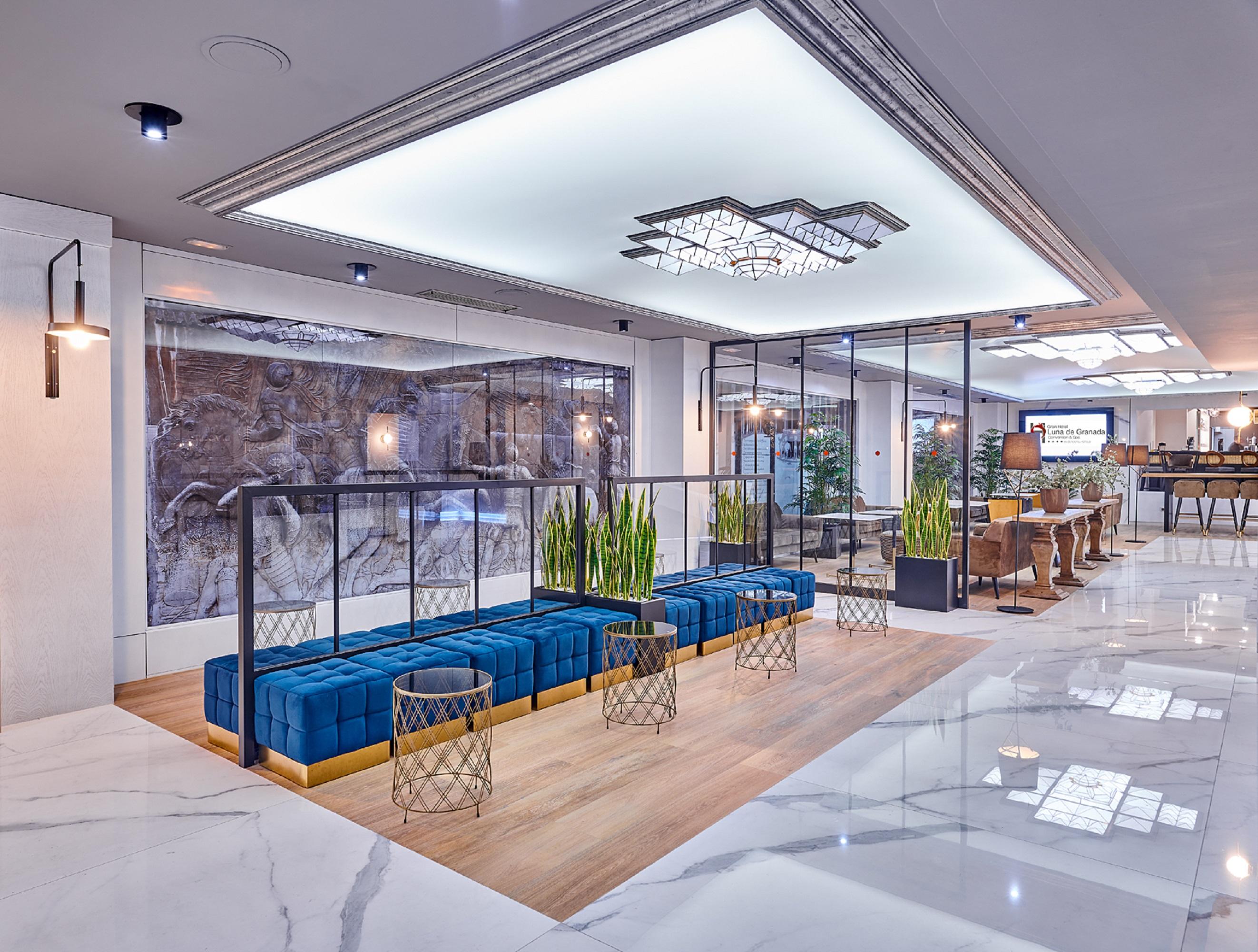 Vista Lobby Gran Hotel Luna de Granada