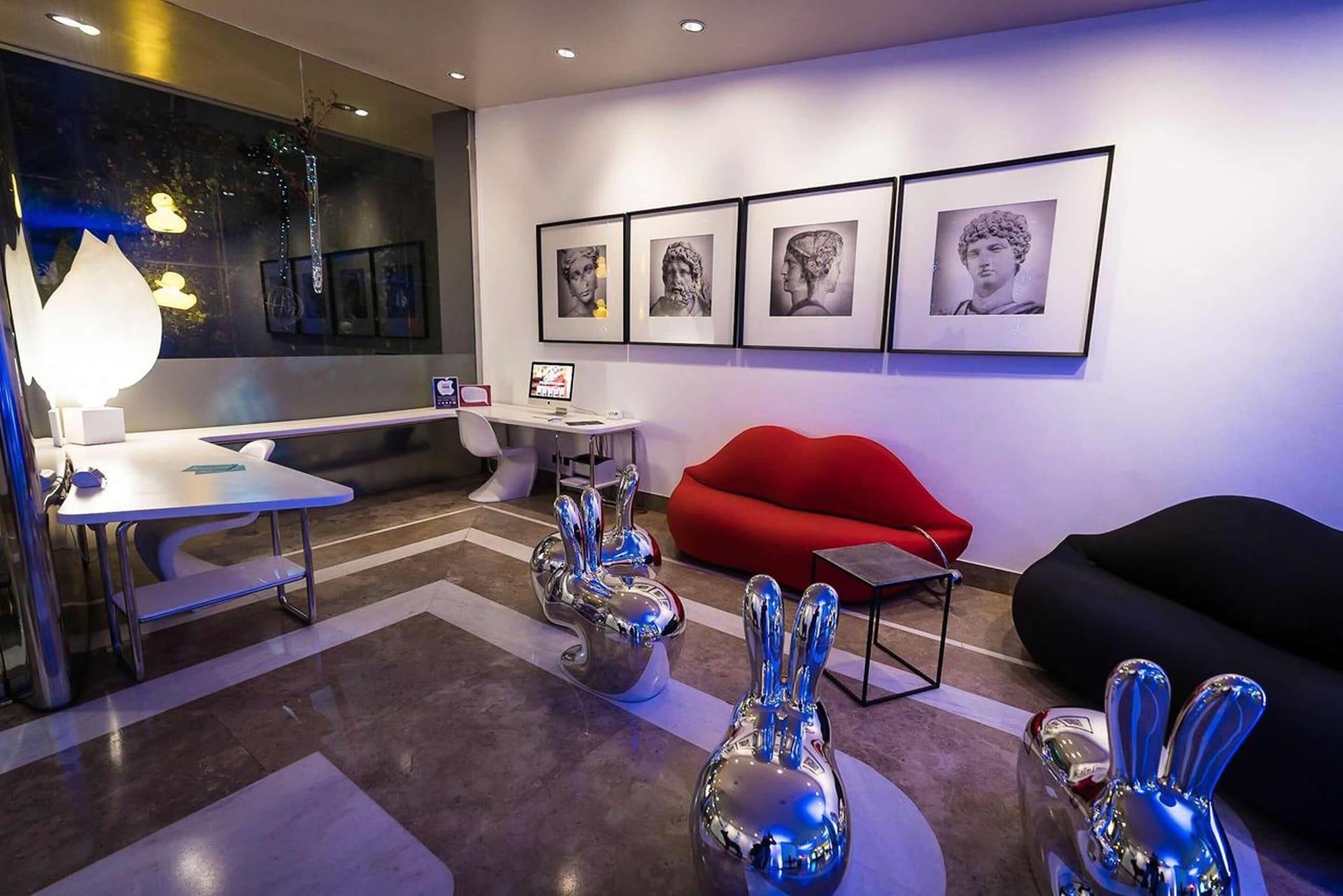 Vista Lobby Hotel Ripa Roma