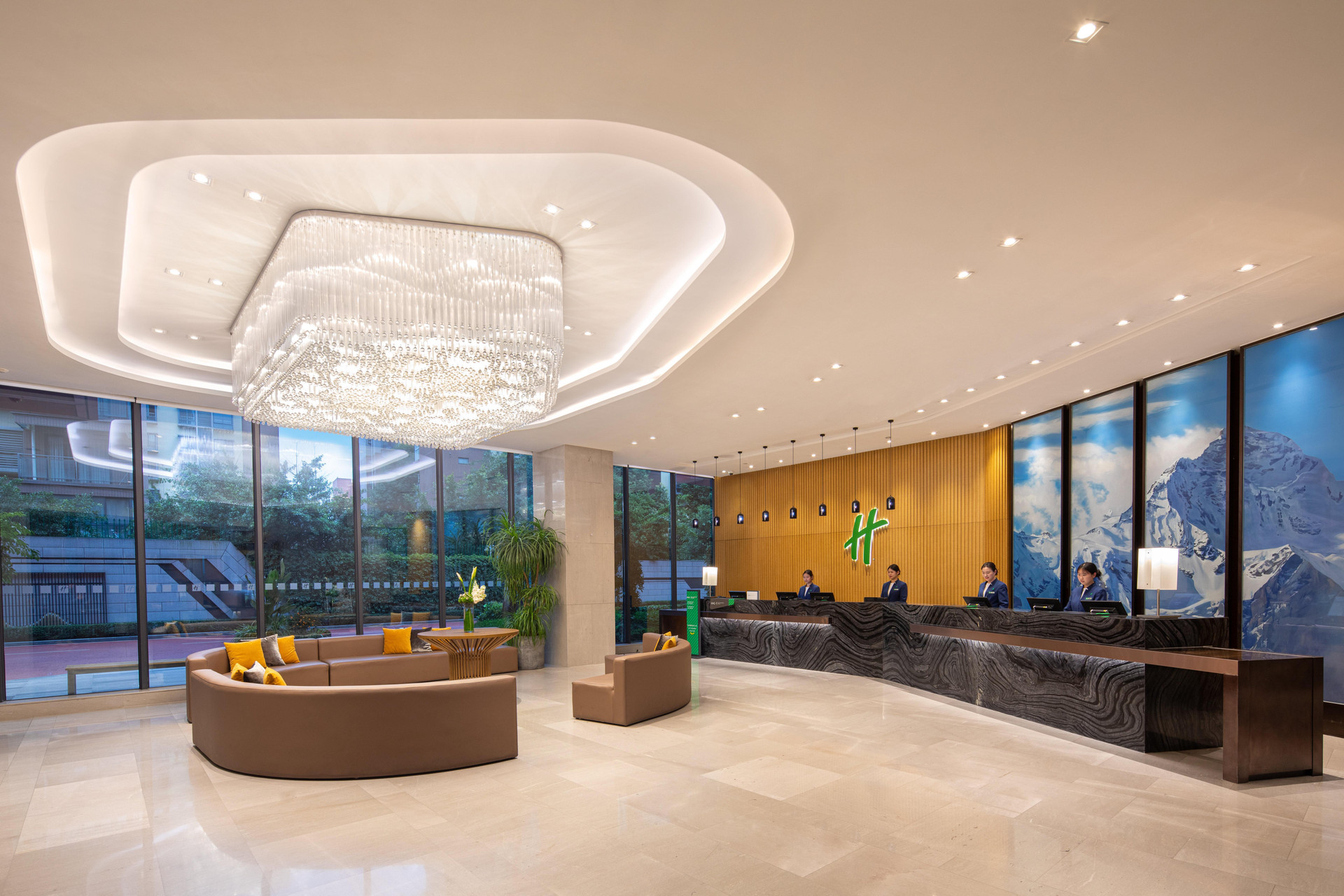 Vista Exterior Holiday Inn Chengdu Airport by IHG