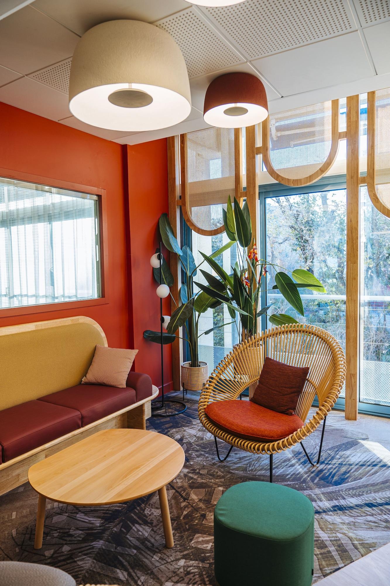 Vista Lobby ibis Styles Antibes