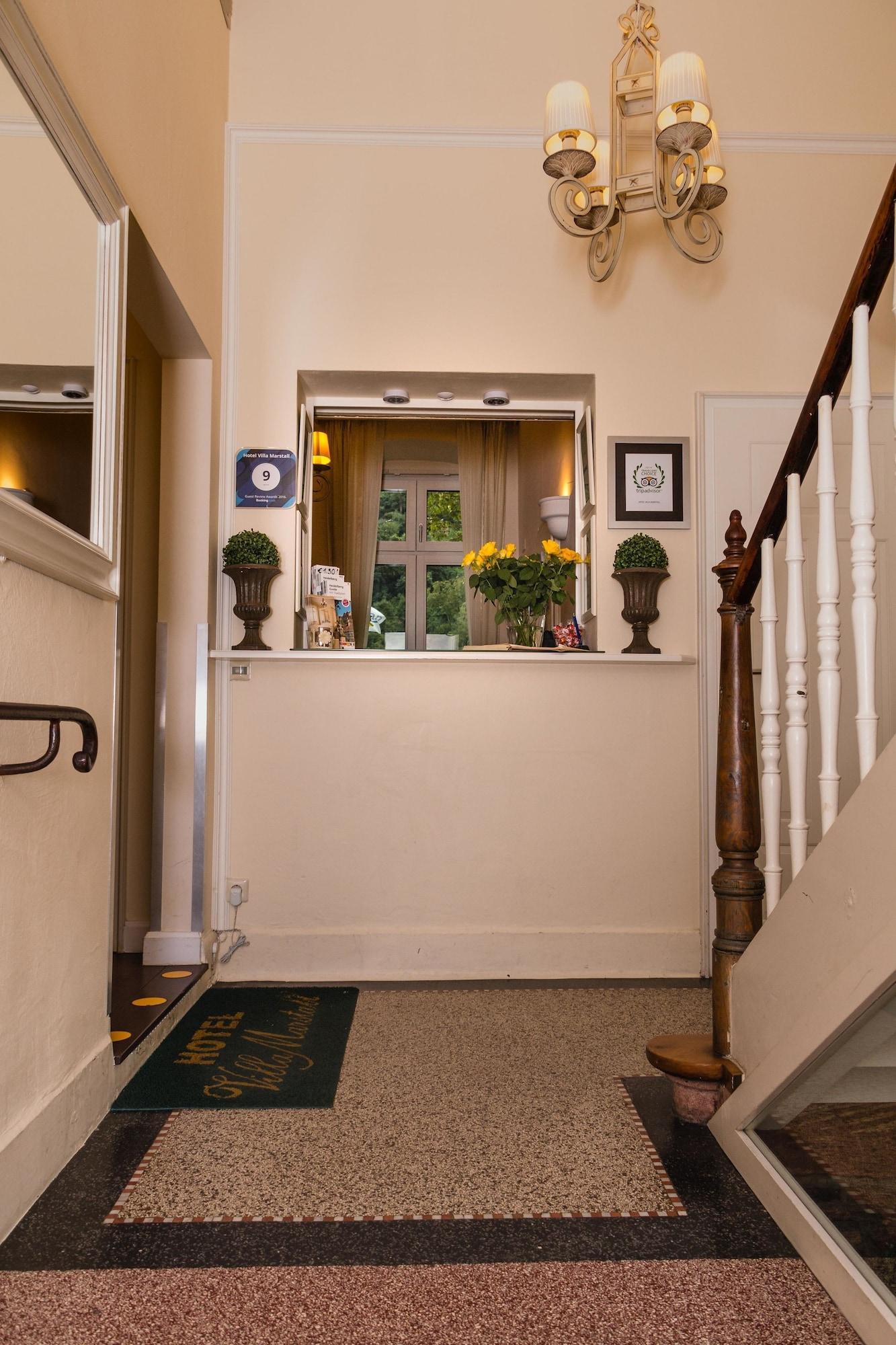 Vista Lobby Hotel Villa Marstall