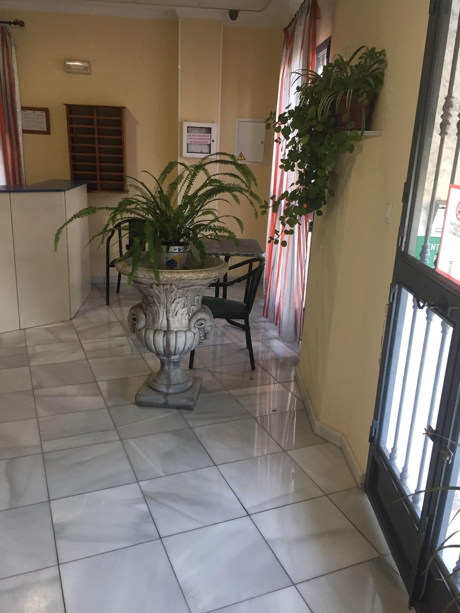 Vista Lobby Hostal La Niña
