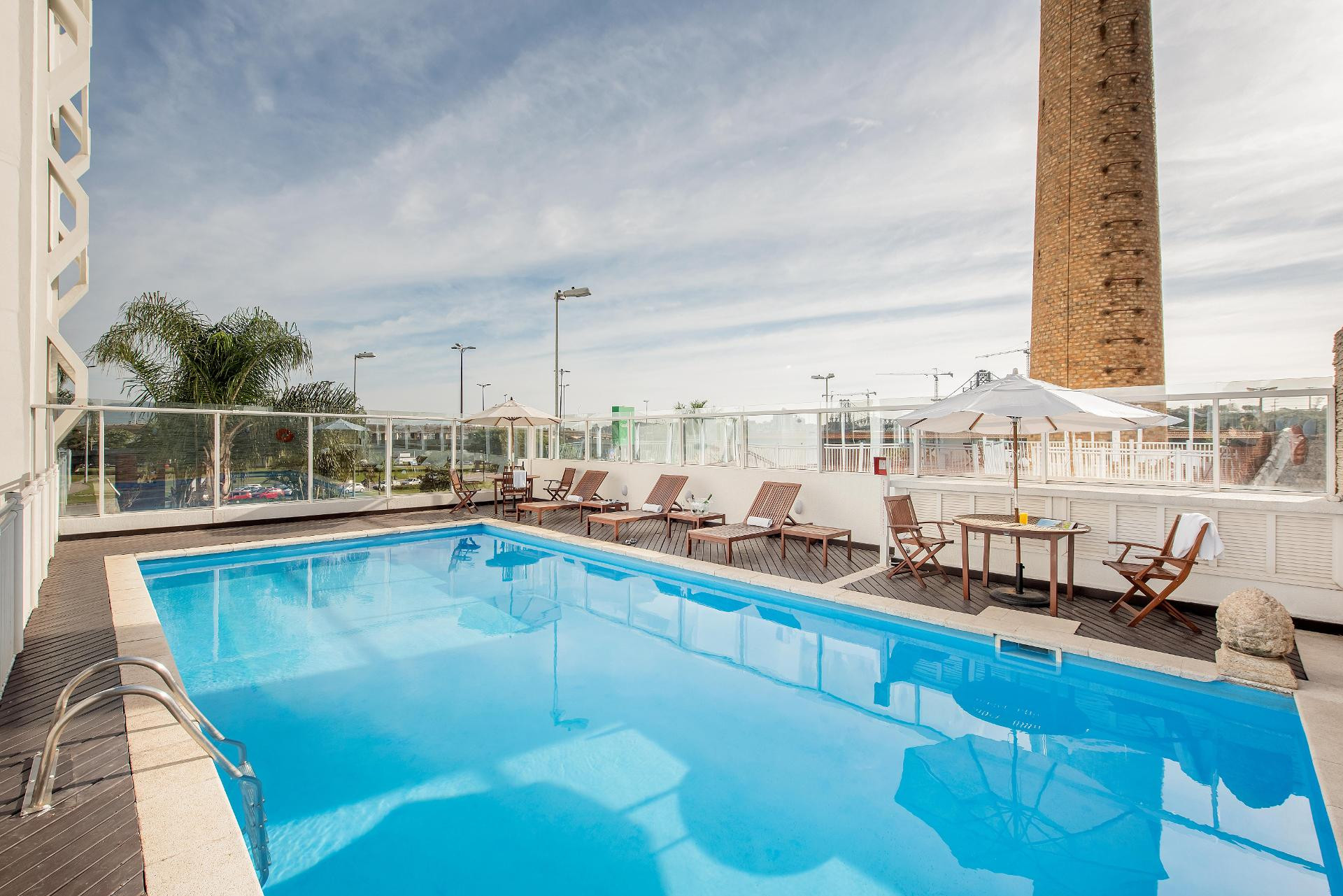 Vista Piscina Intercity Florianópolis