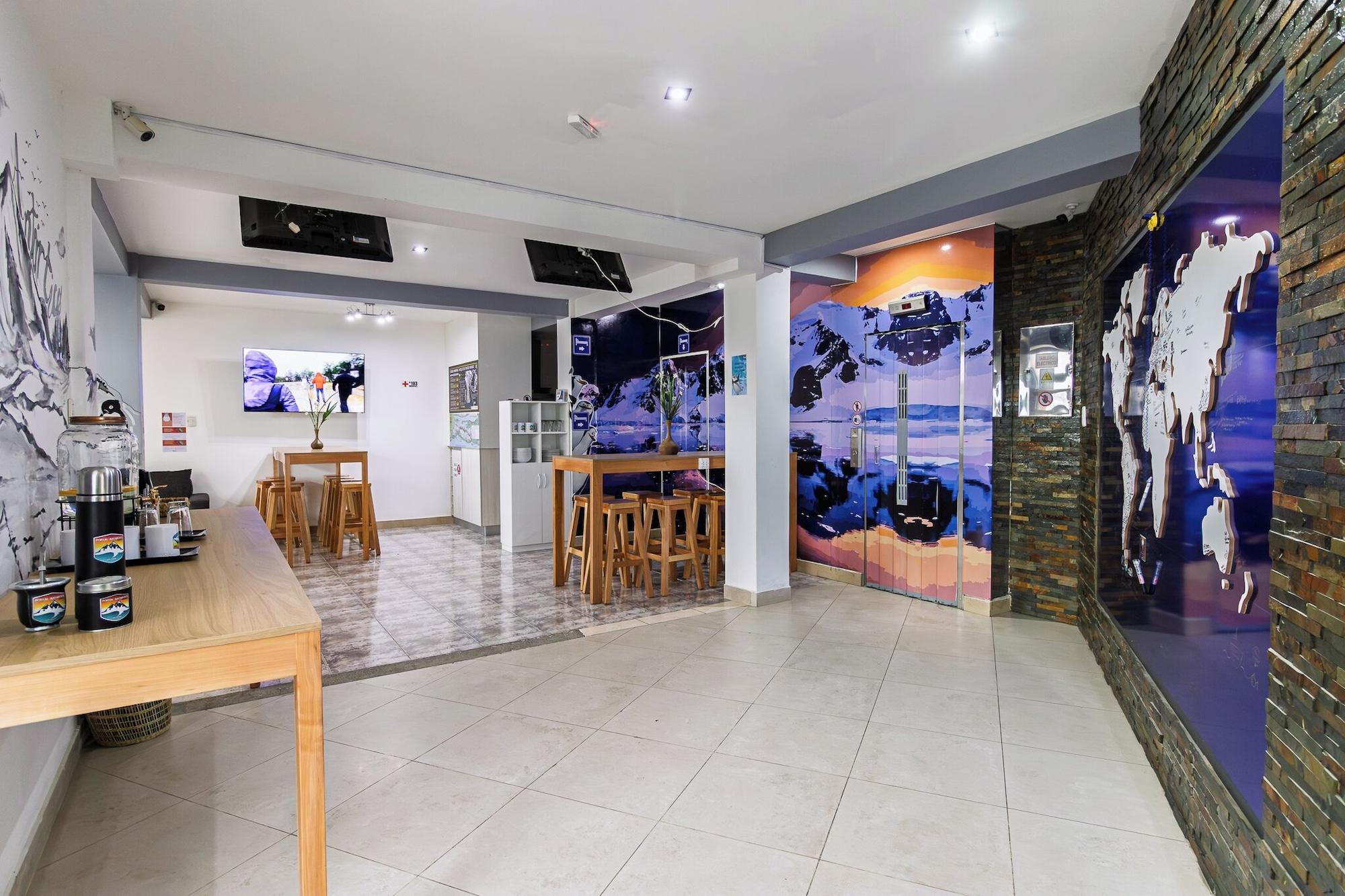 Vista Lobby Portal Antartico