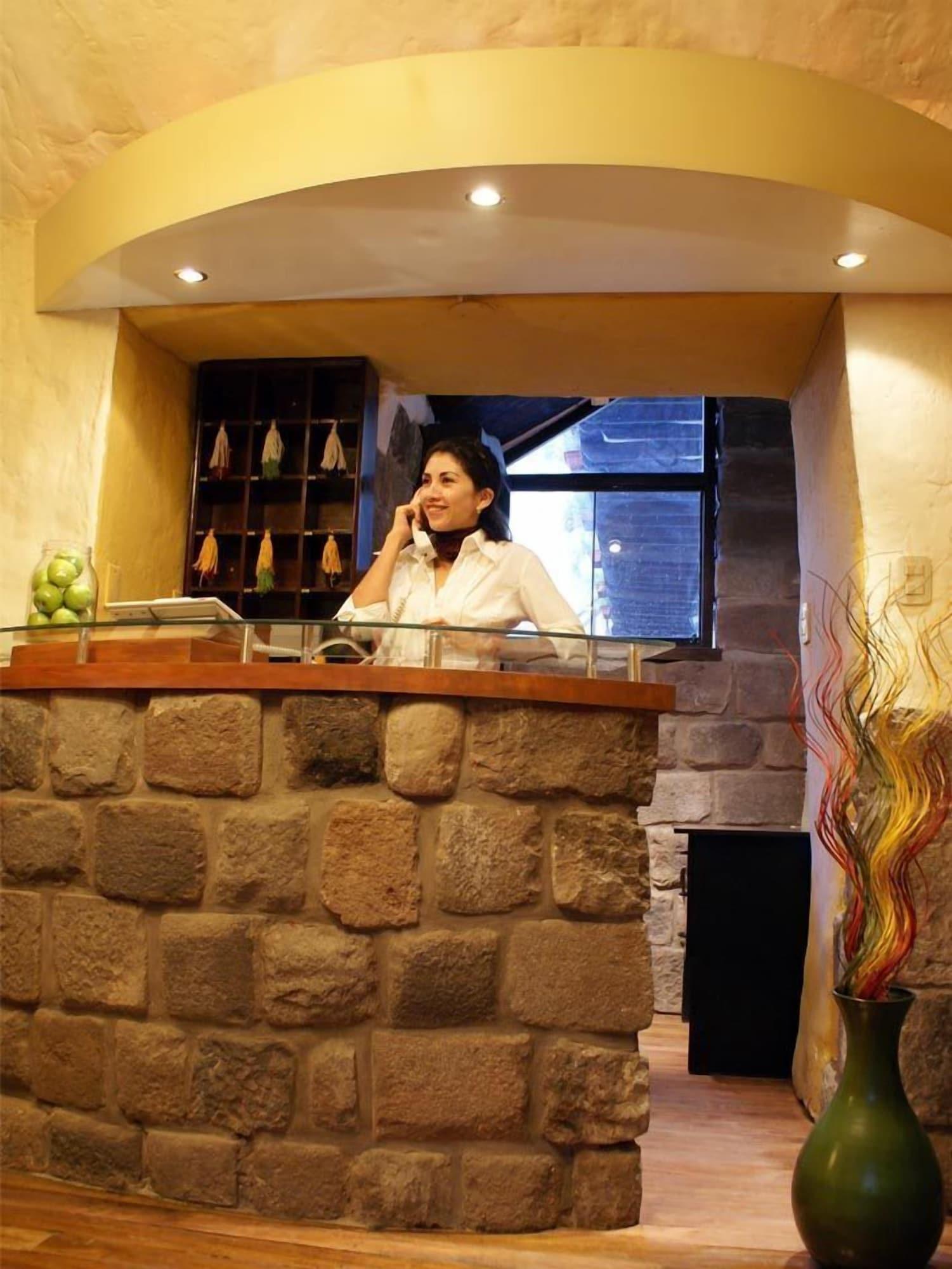 Vista Lobby Unaytambo Boutique Hotel