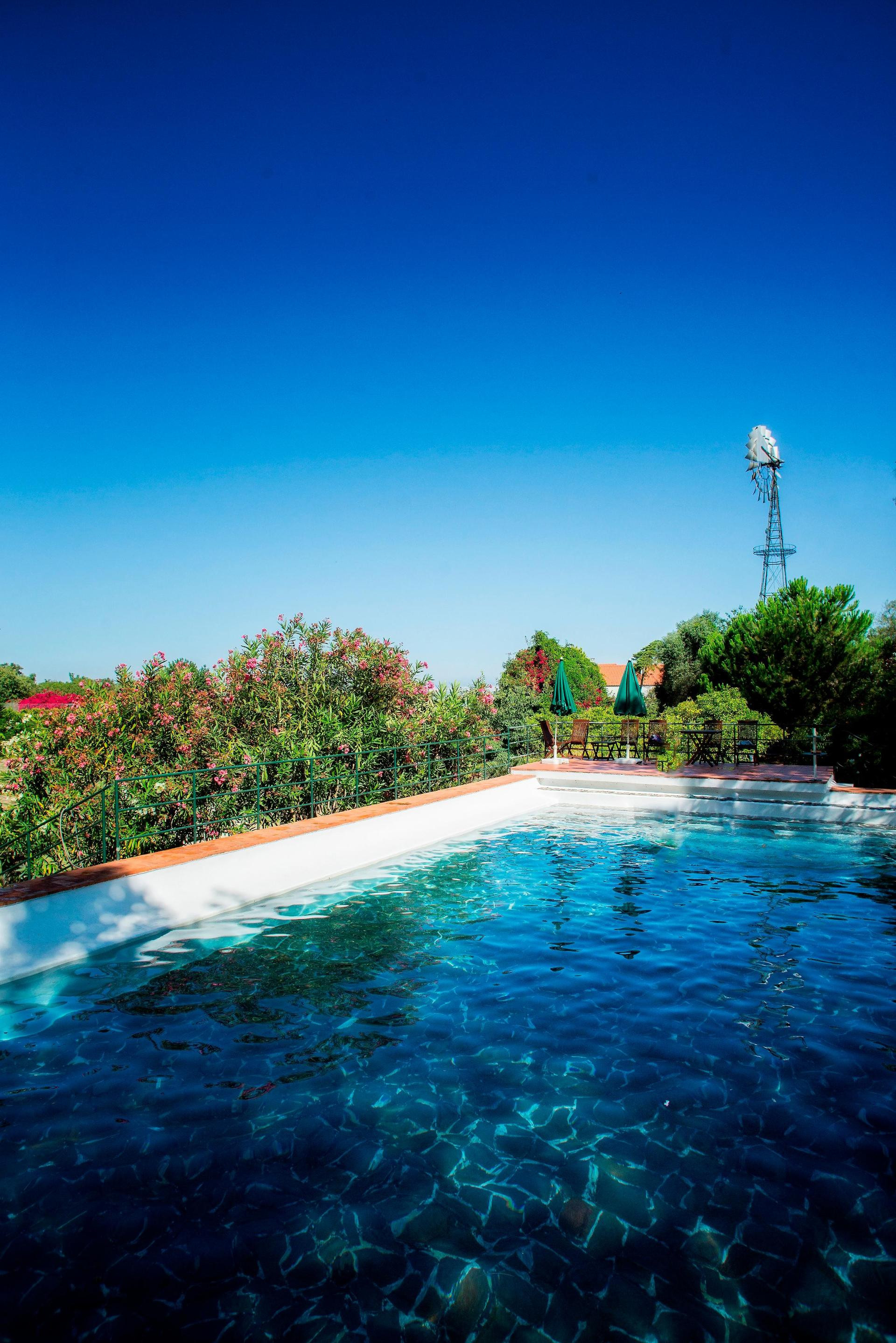 Vista Piscina Quinta Da Praia Das Fontes