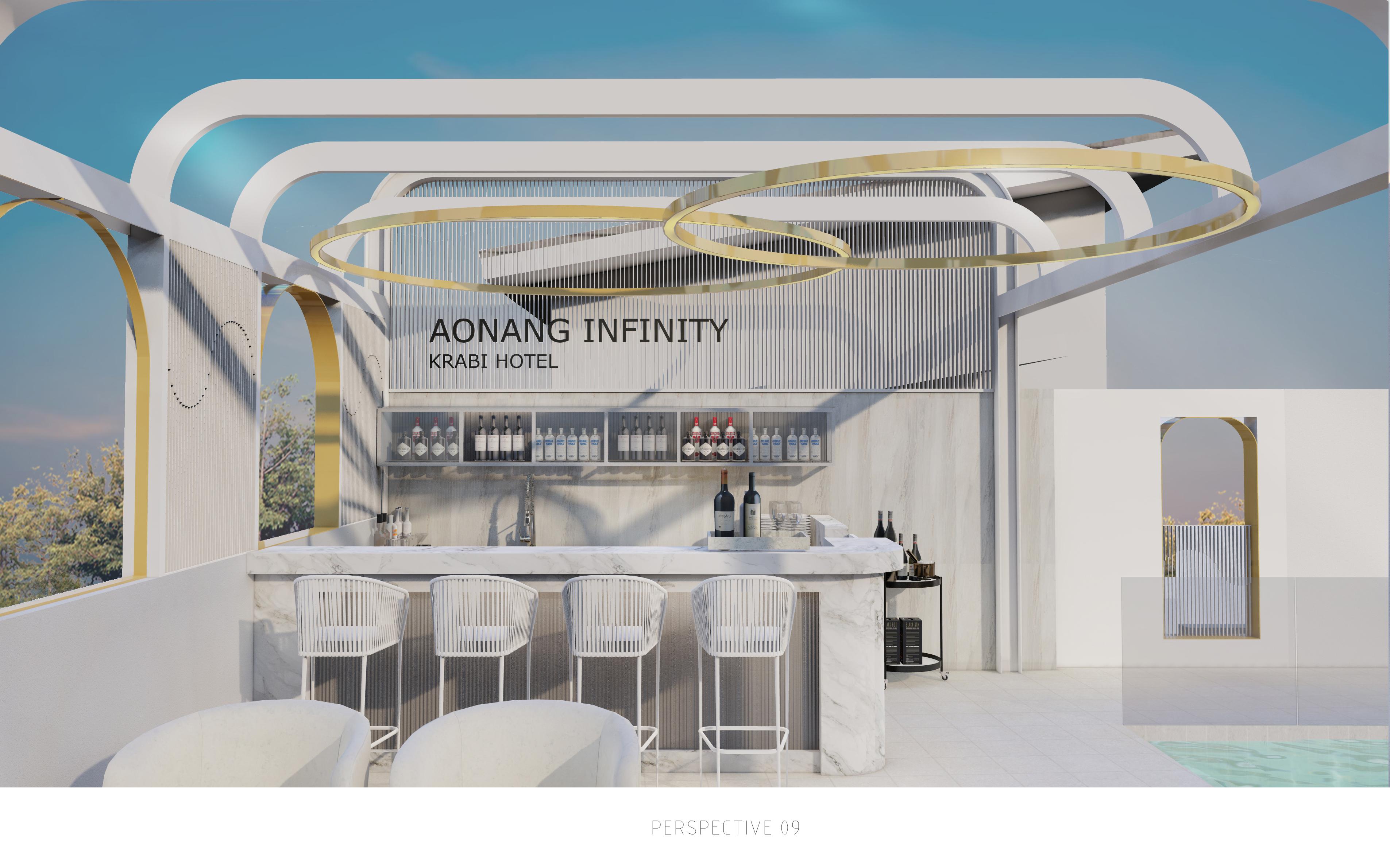 Vista Piscina Infinity Aonang Krabi