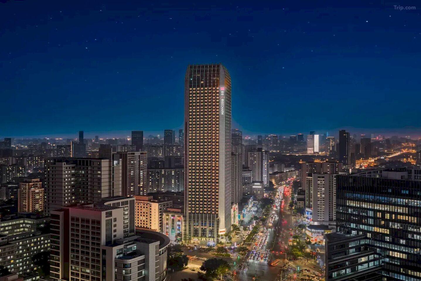 Vista Exterior Banana Design Residence Guangzhou Haizhu Changgang Metro Branch