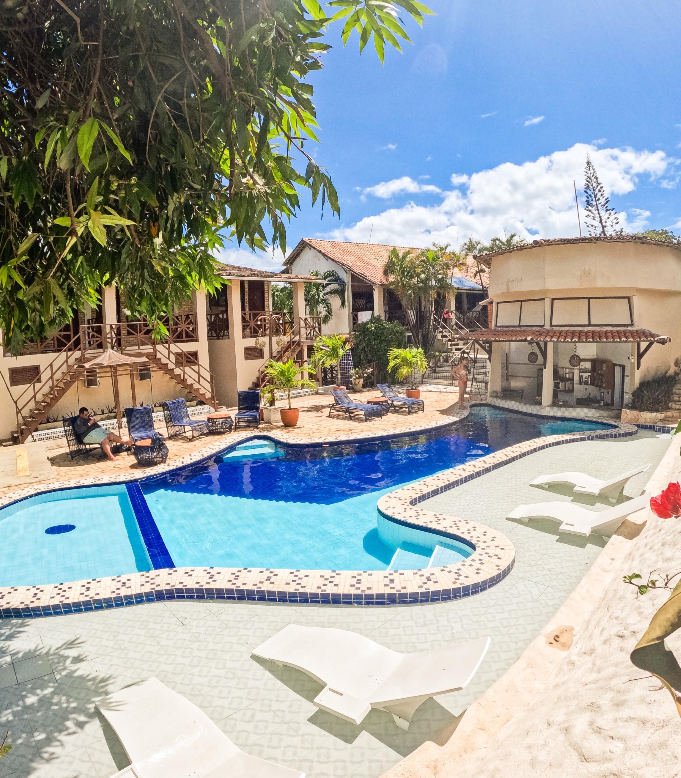 Vista Exterior Pousada Bicho Preguiça Pipa - RN