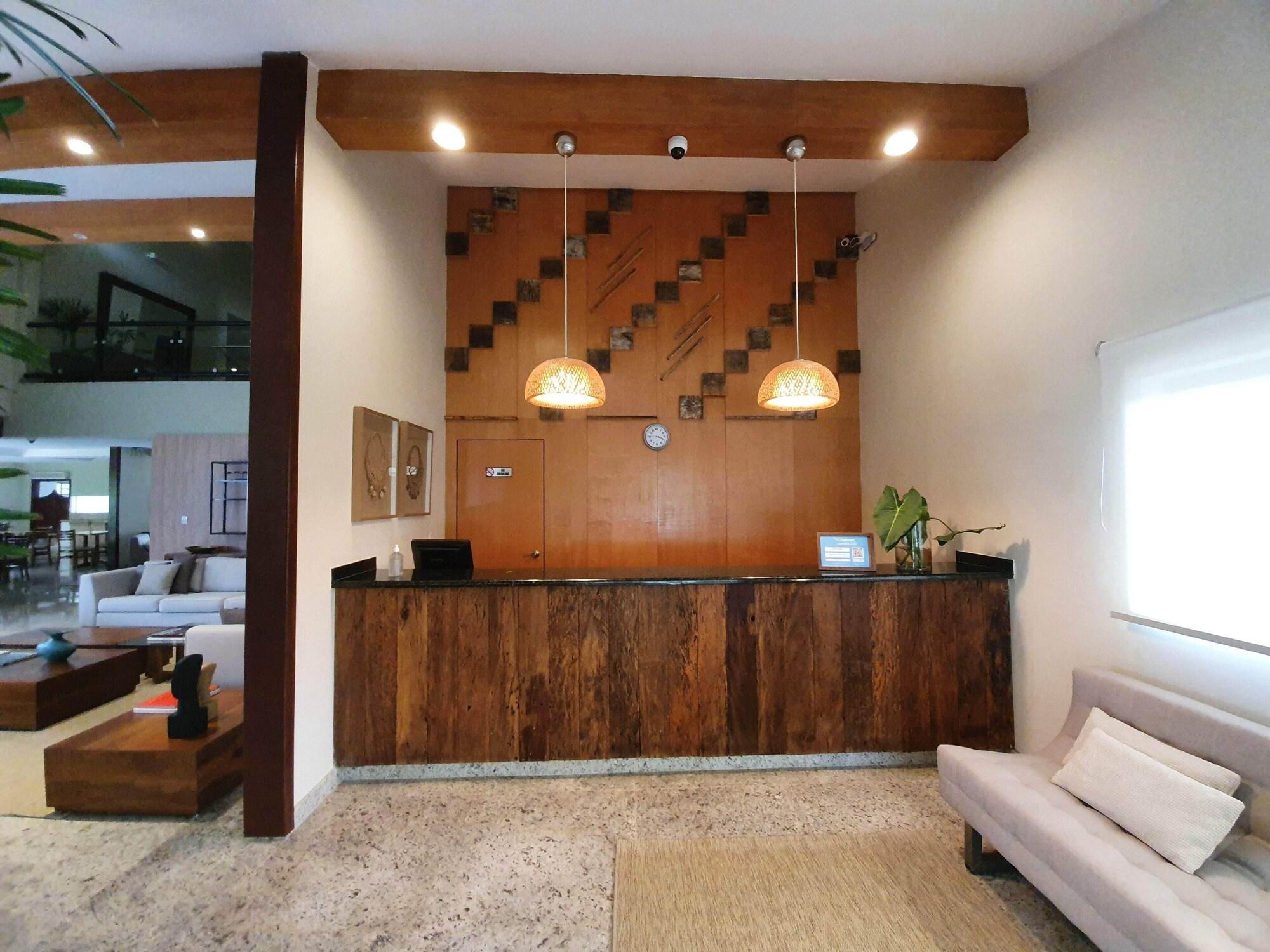 Vista Lobby Pousada Golden Garden