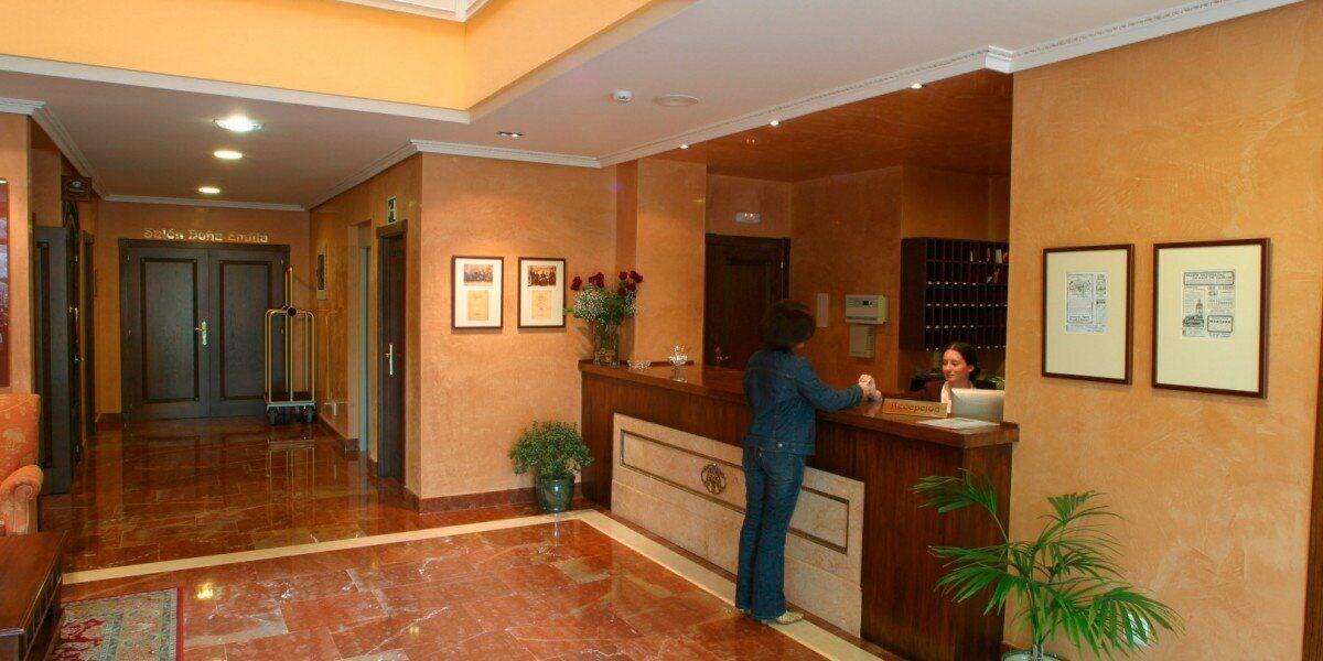Vista Lobby Hotel Silken Spa La Hacienda de Don Juan