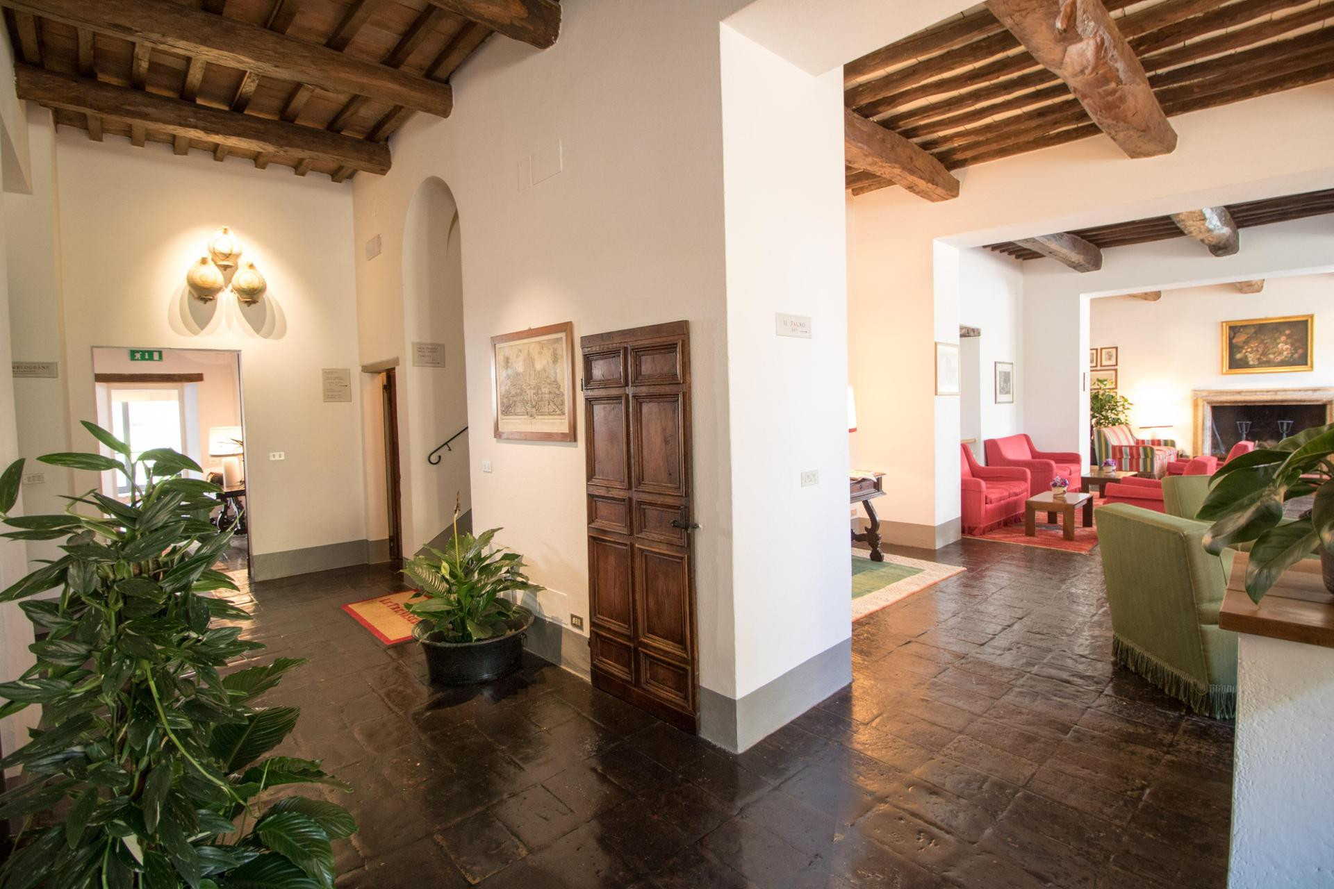 Vista Lobby Hotel Le Tre Vaselle