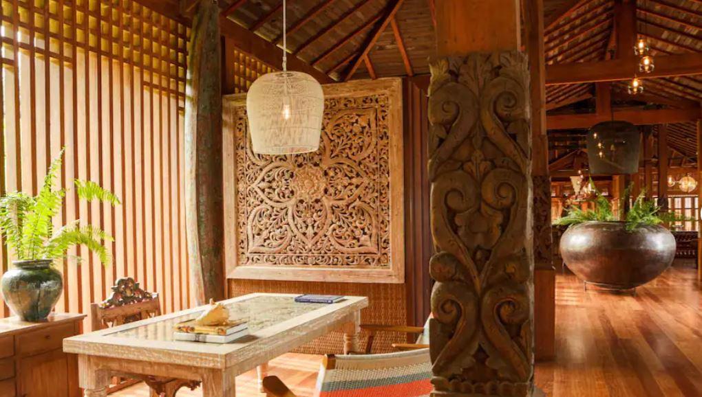Vista Lobby La Coralina Island House