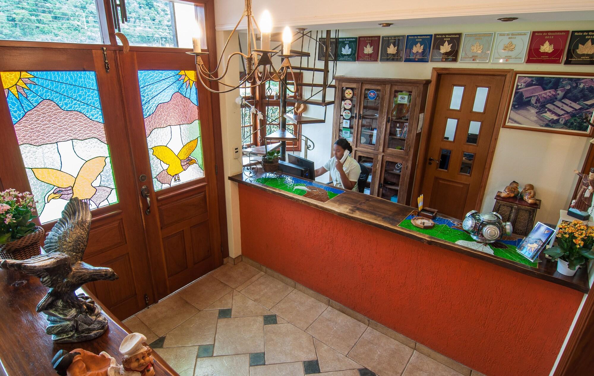 Vista Lobby Pousada Águia Dourada