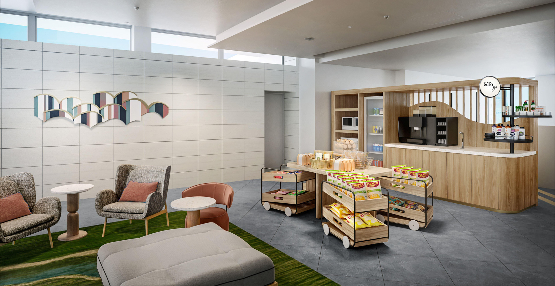 Vista Lobby Hilton Garden Inn Yokohama Minatomirai