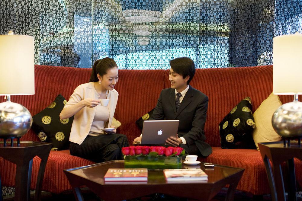 Vista Lobby Beijing Marriott Hotel Northeast