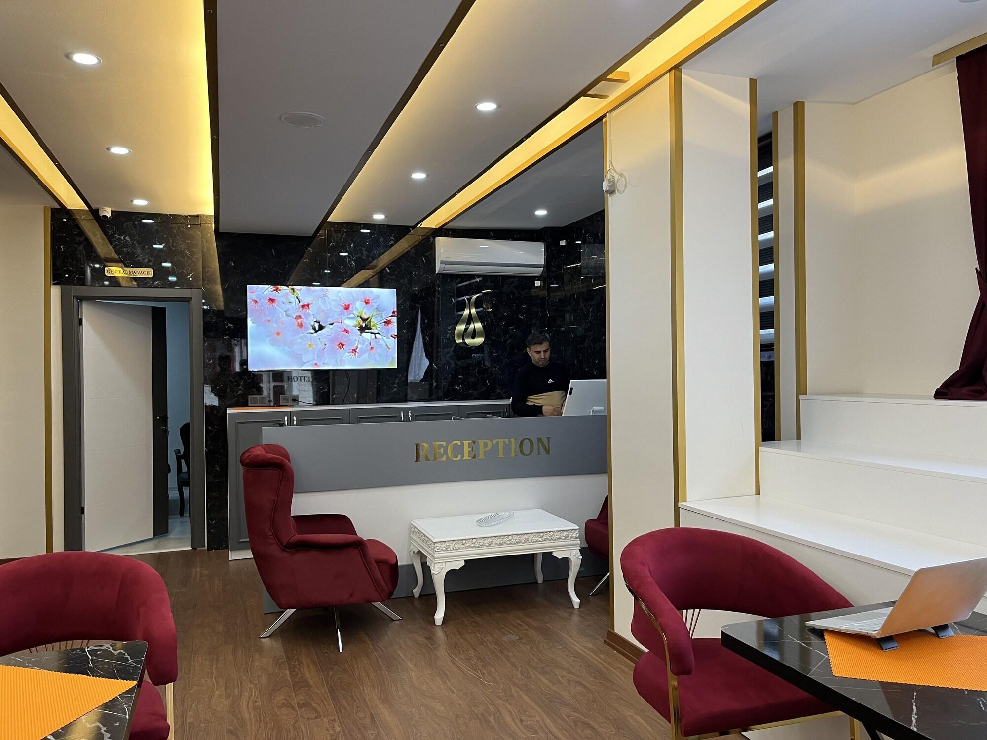 Vista Lobby Lale Sultan Hotel