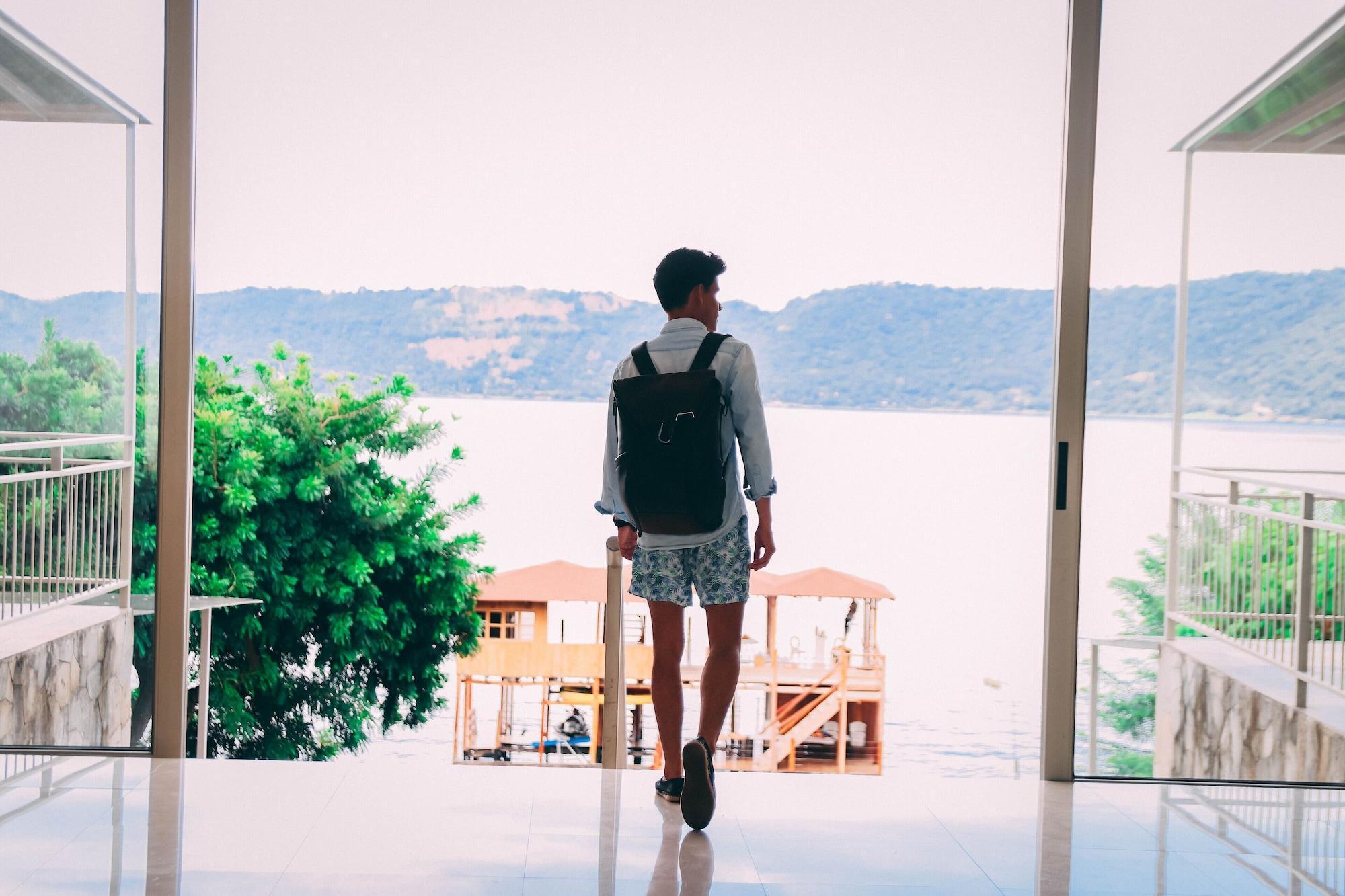 Vista Lobby Equinoccio Hotel