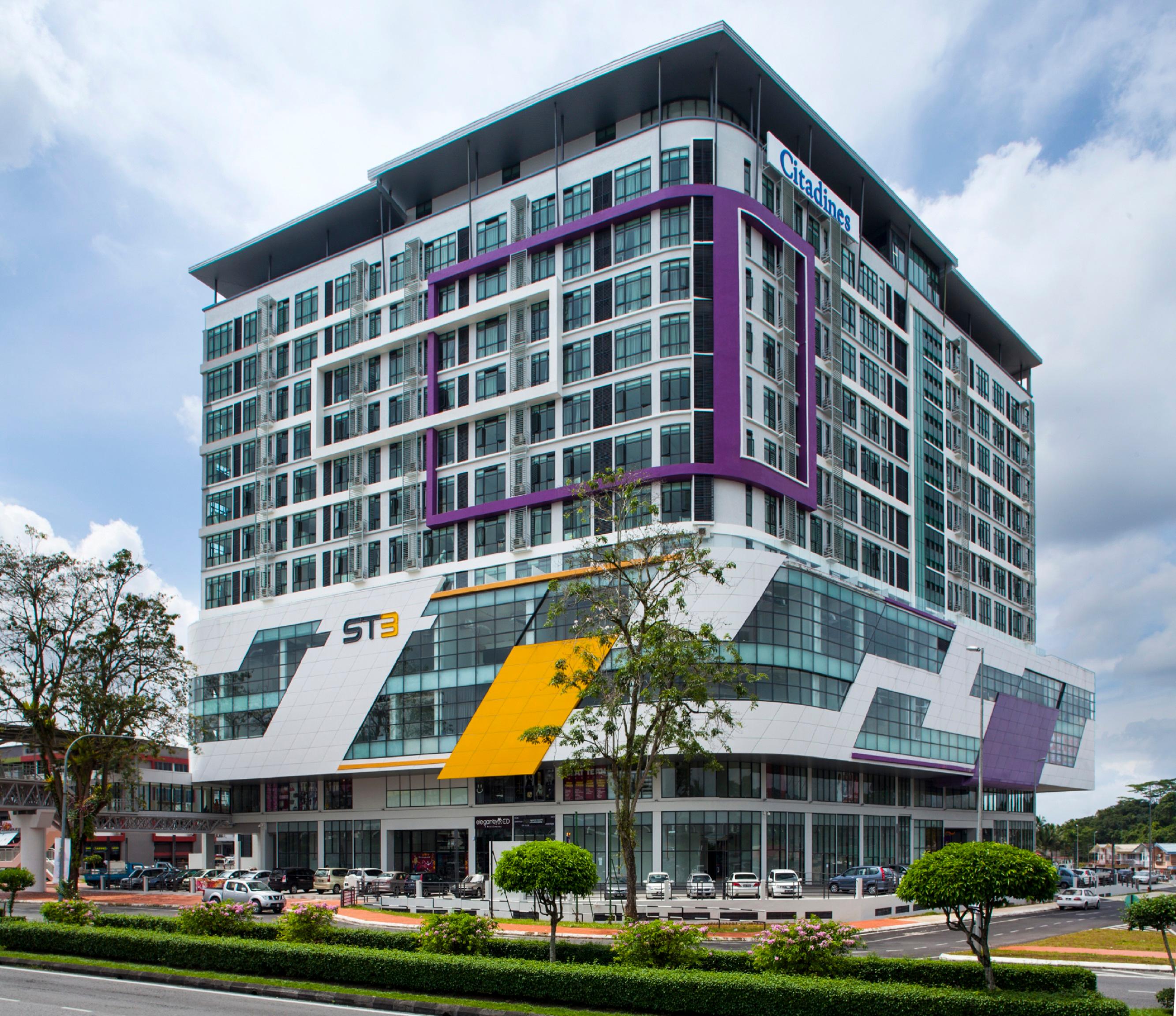 Vista Exterior Citadines Uplands Kuching