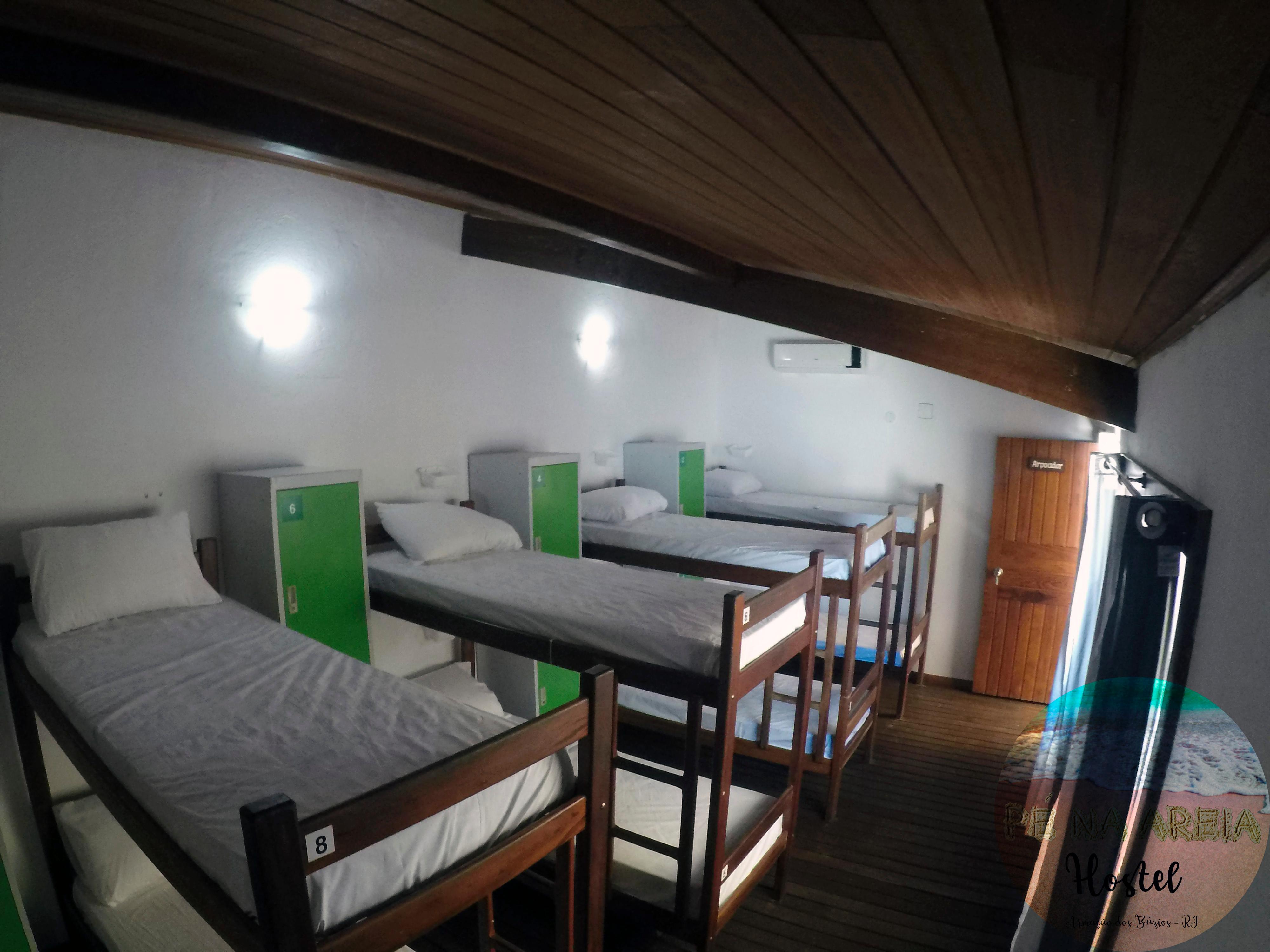 Guest room Pé na Areia Búzios Hostel