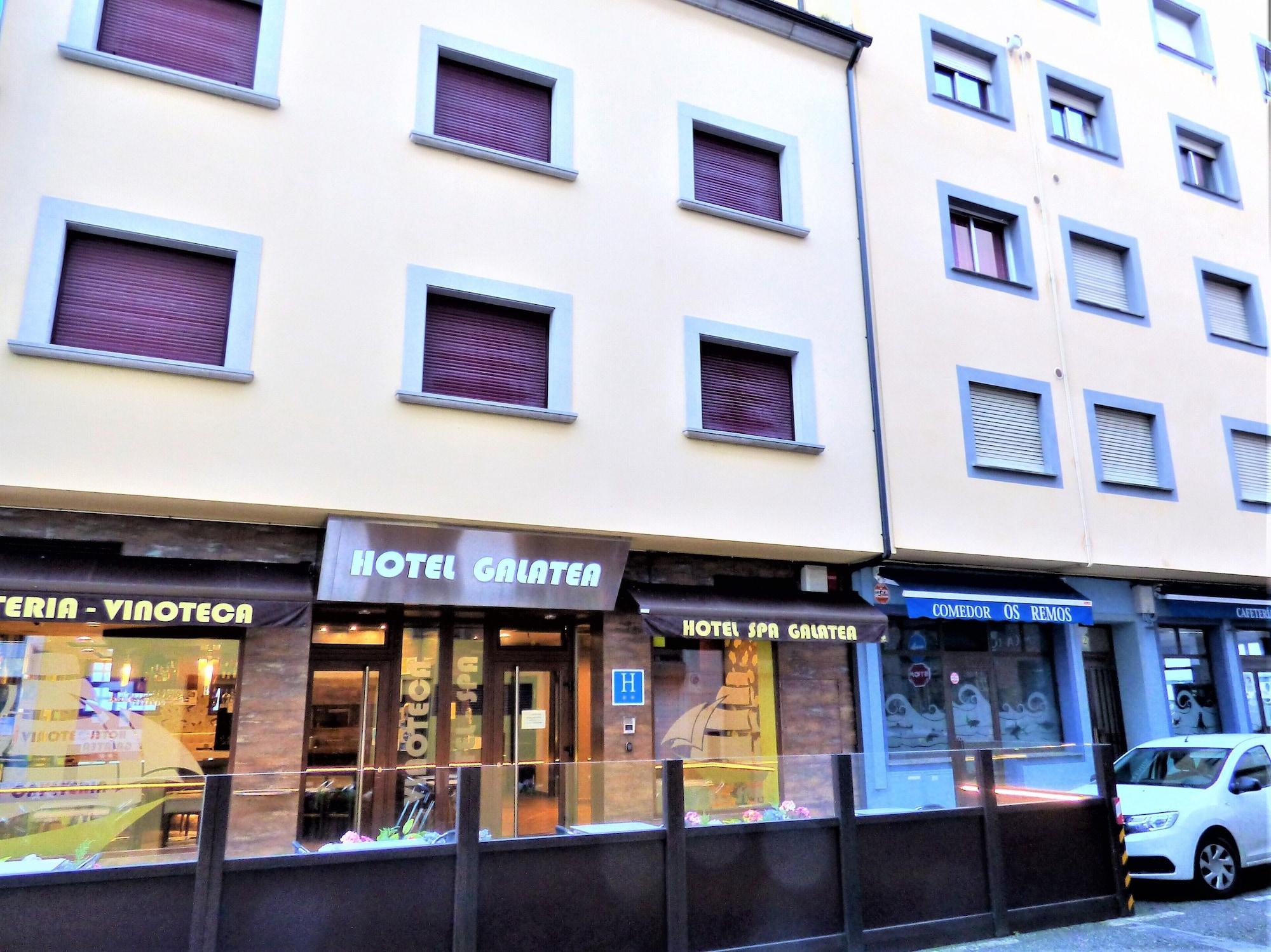 Vista Exterior Hotel Galatea
