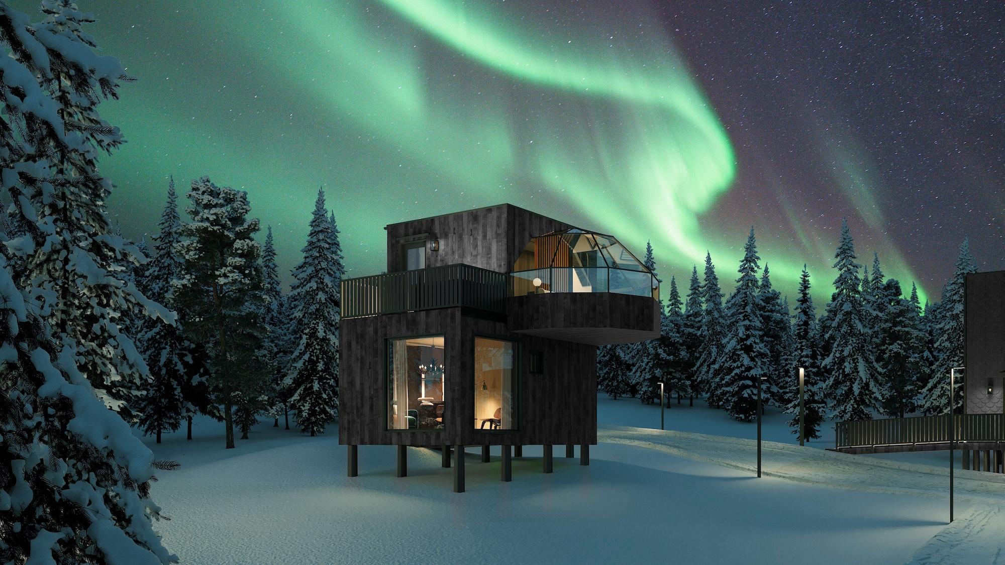 Vista Exterior SkyView Igloo Resort