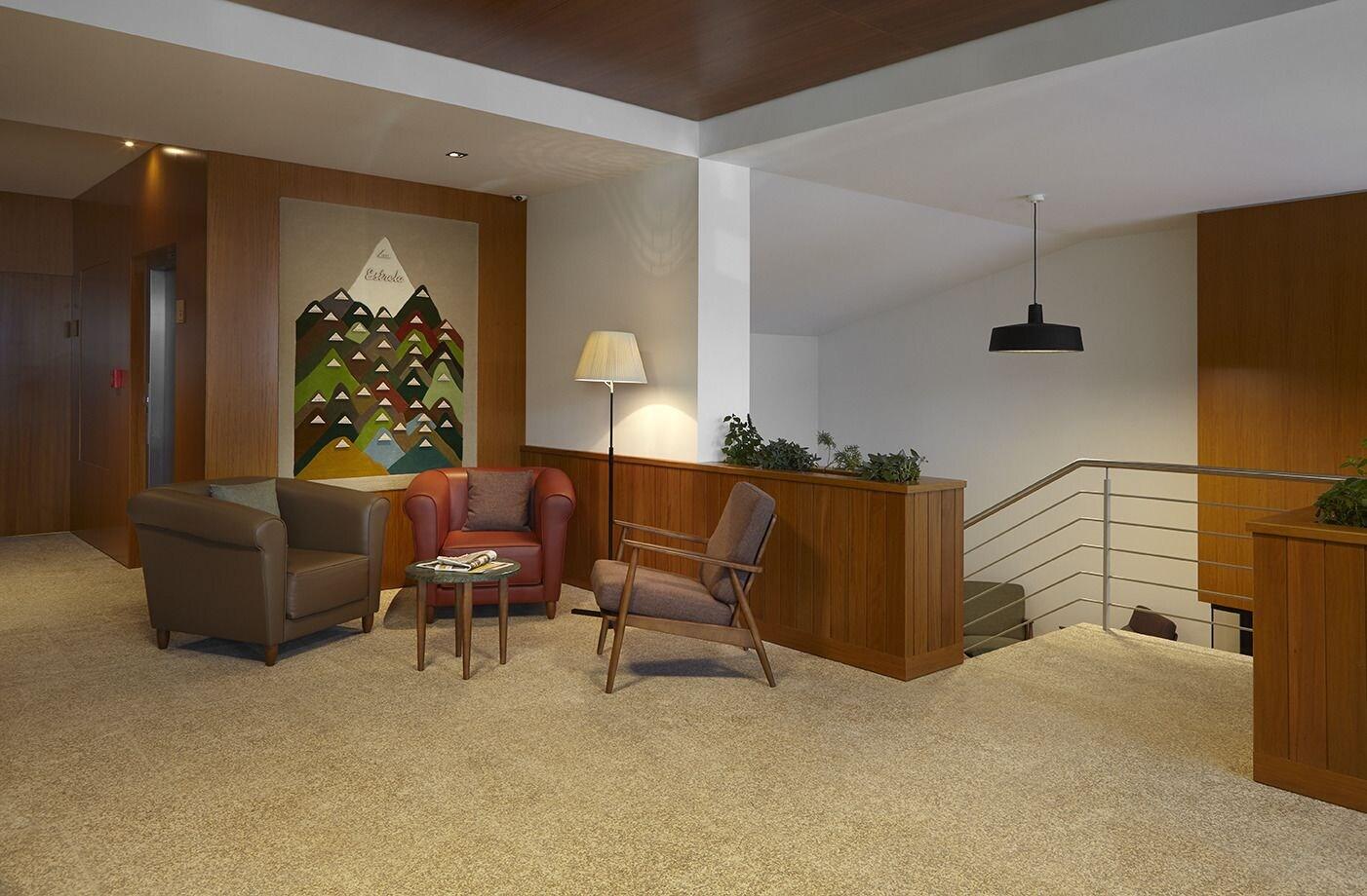 Vista Lobby Abrigo da Montanha Hotel Rural & Spa