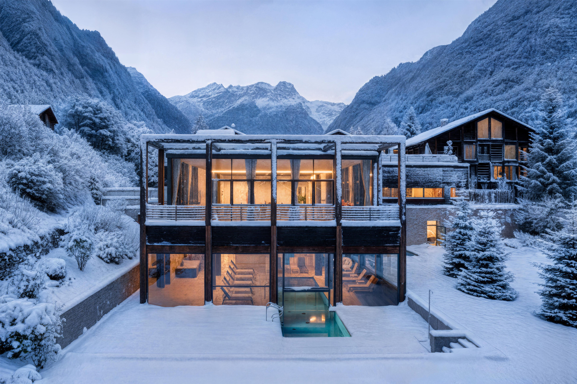 Vista Exterior NH Collection Alagna Mirtillo Rosso