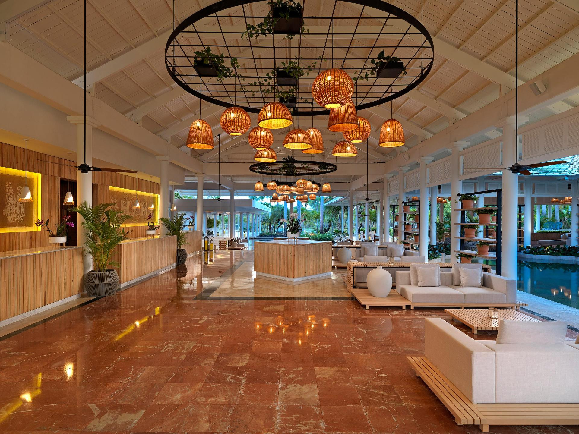 Vista Lobby Meliá Punta Cana Beach - A Wellness Inclusive Resort - Adults Only