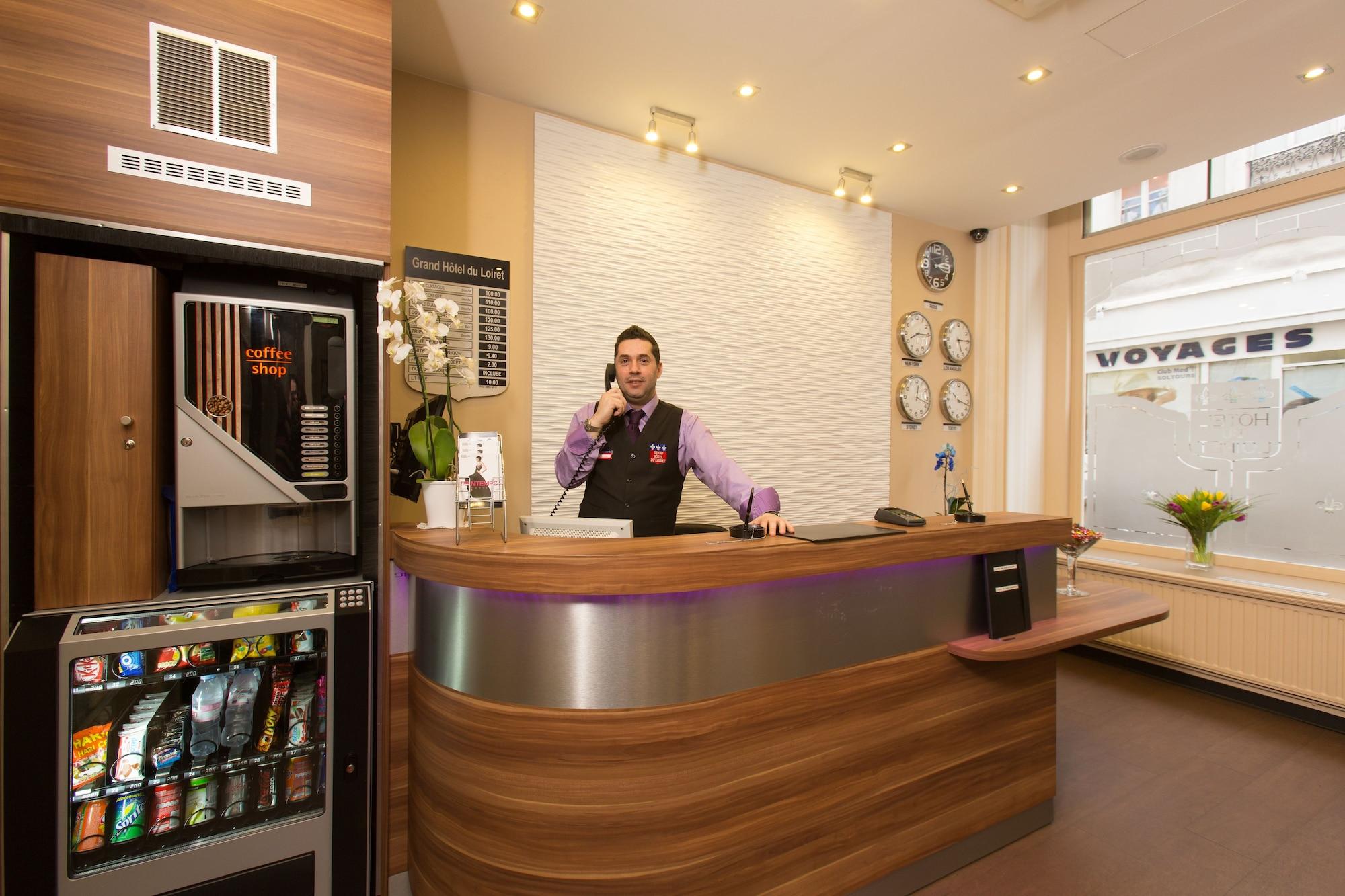 Vista Lobby Grand Hôtel du Loiret