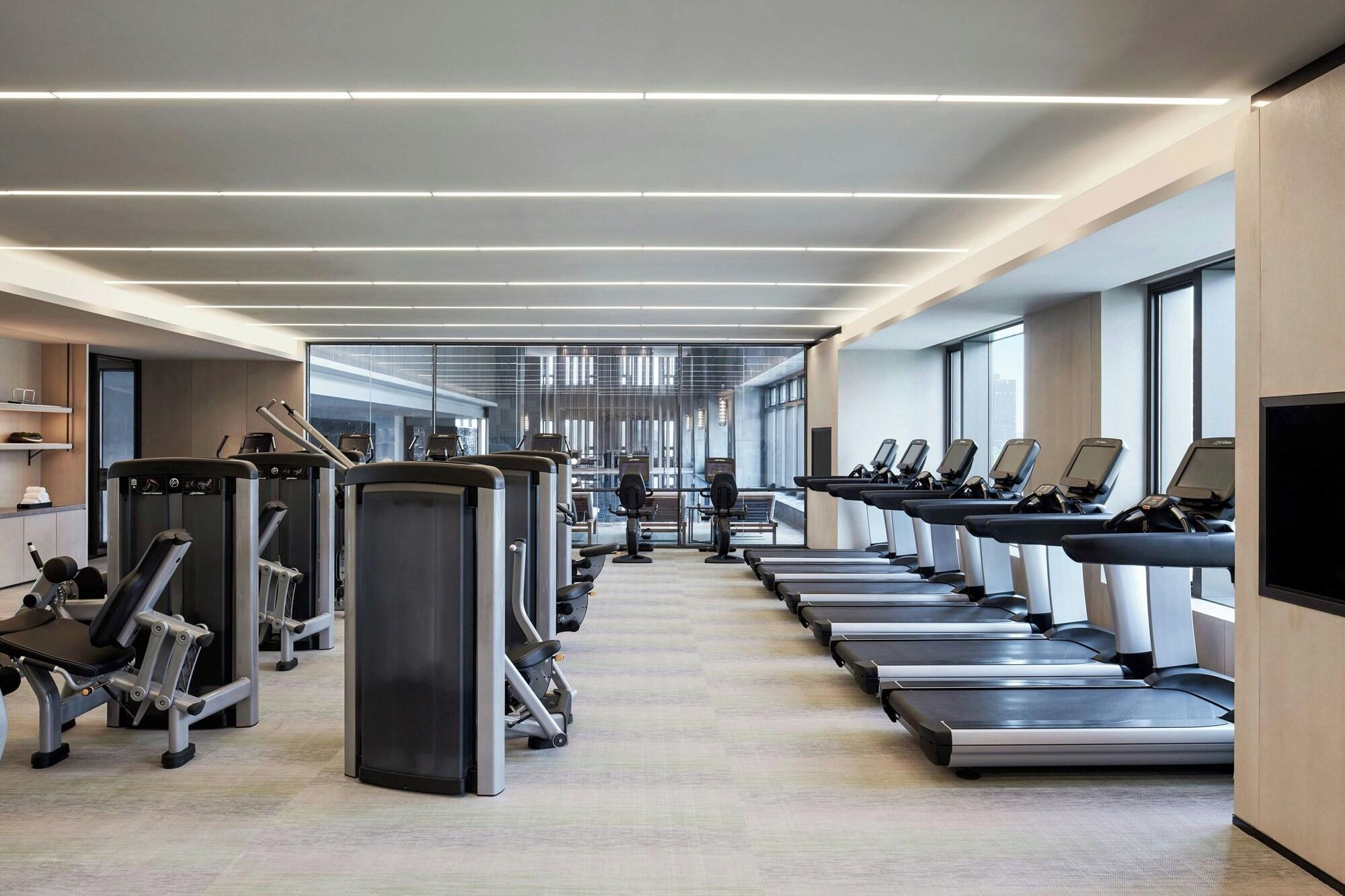 Gimnasio Wuhan Marriott Hotel Optics Valley