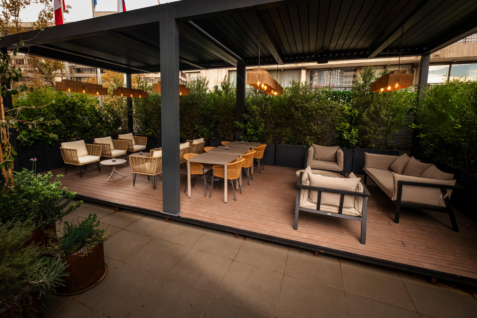 Balcón, patio o terraza Terrado Lyon