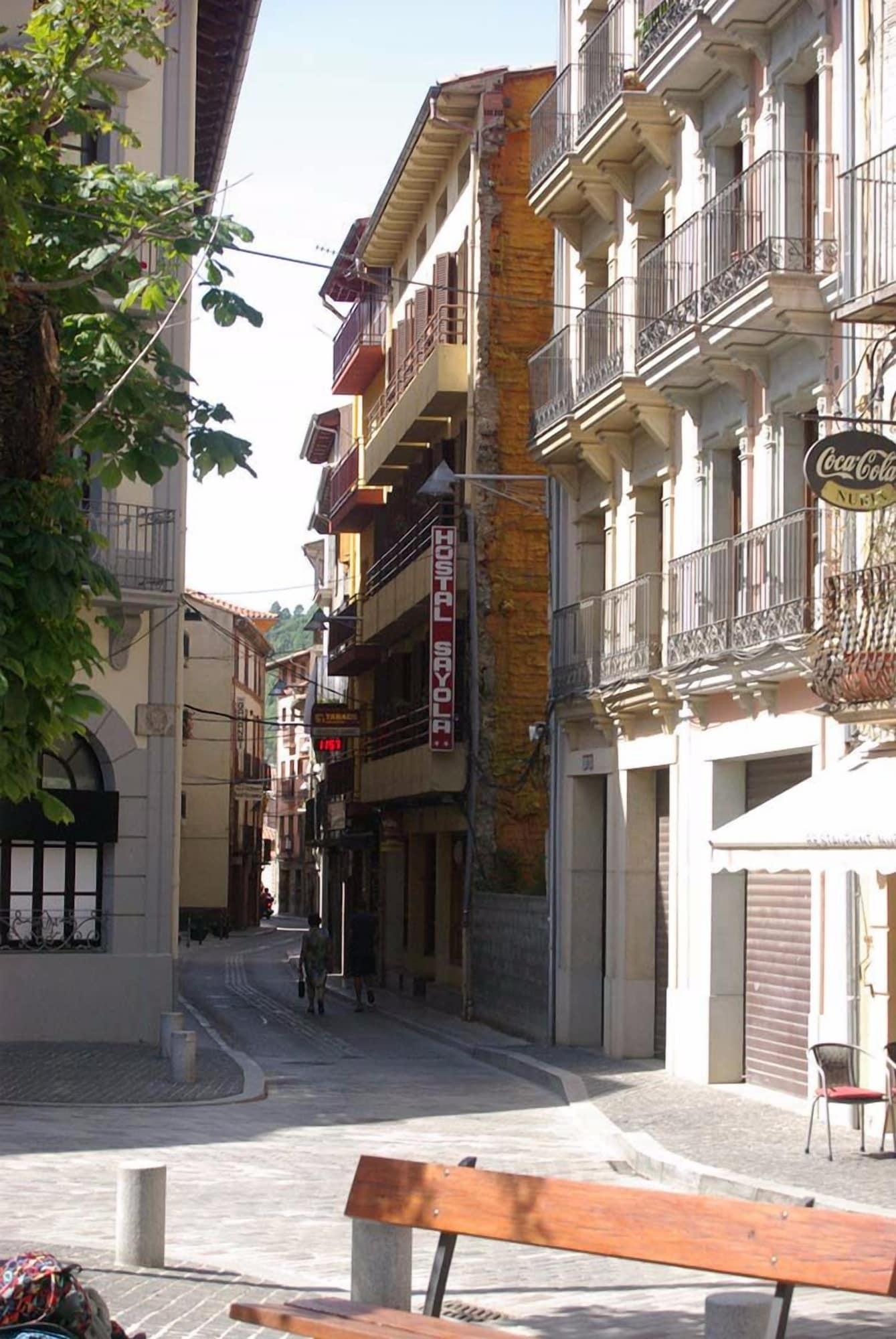 Vista Exterior Hostal Sayola