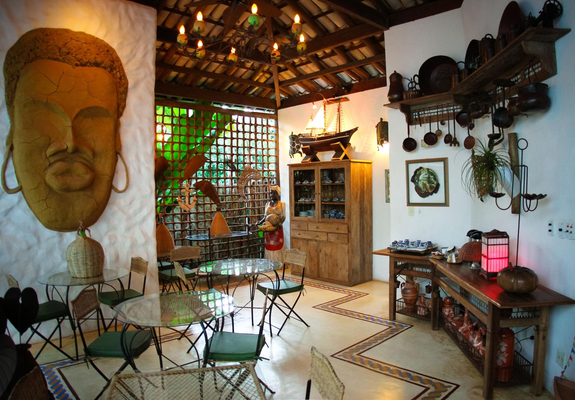 Vista Lobby Pousada Burundanga