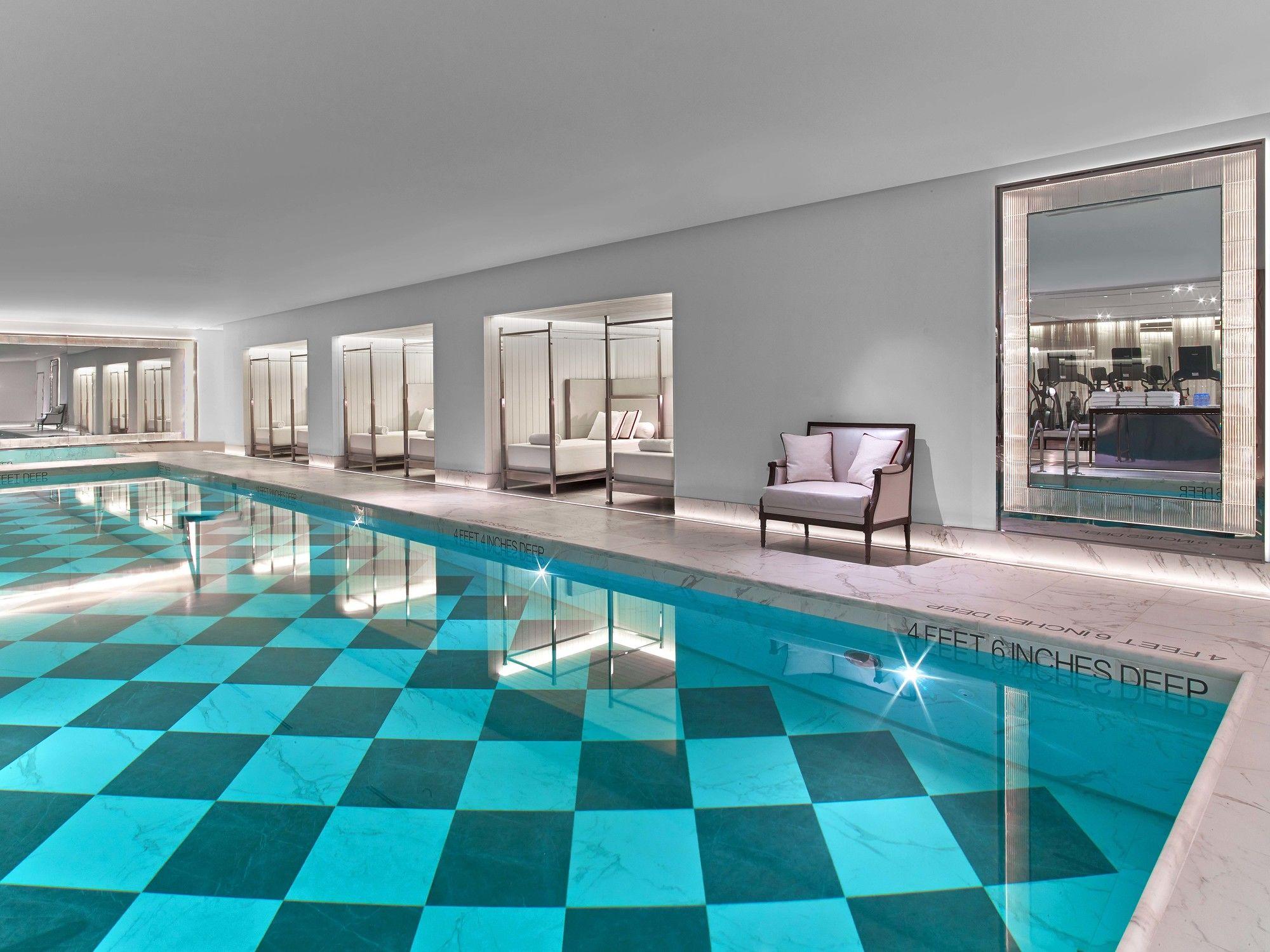 Pool view Baccarat Hotel and Residences New York