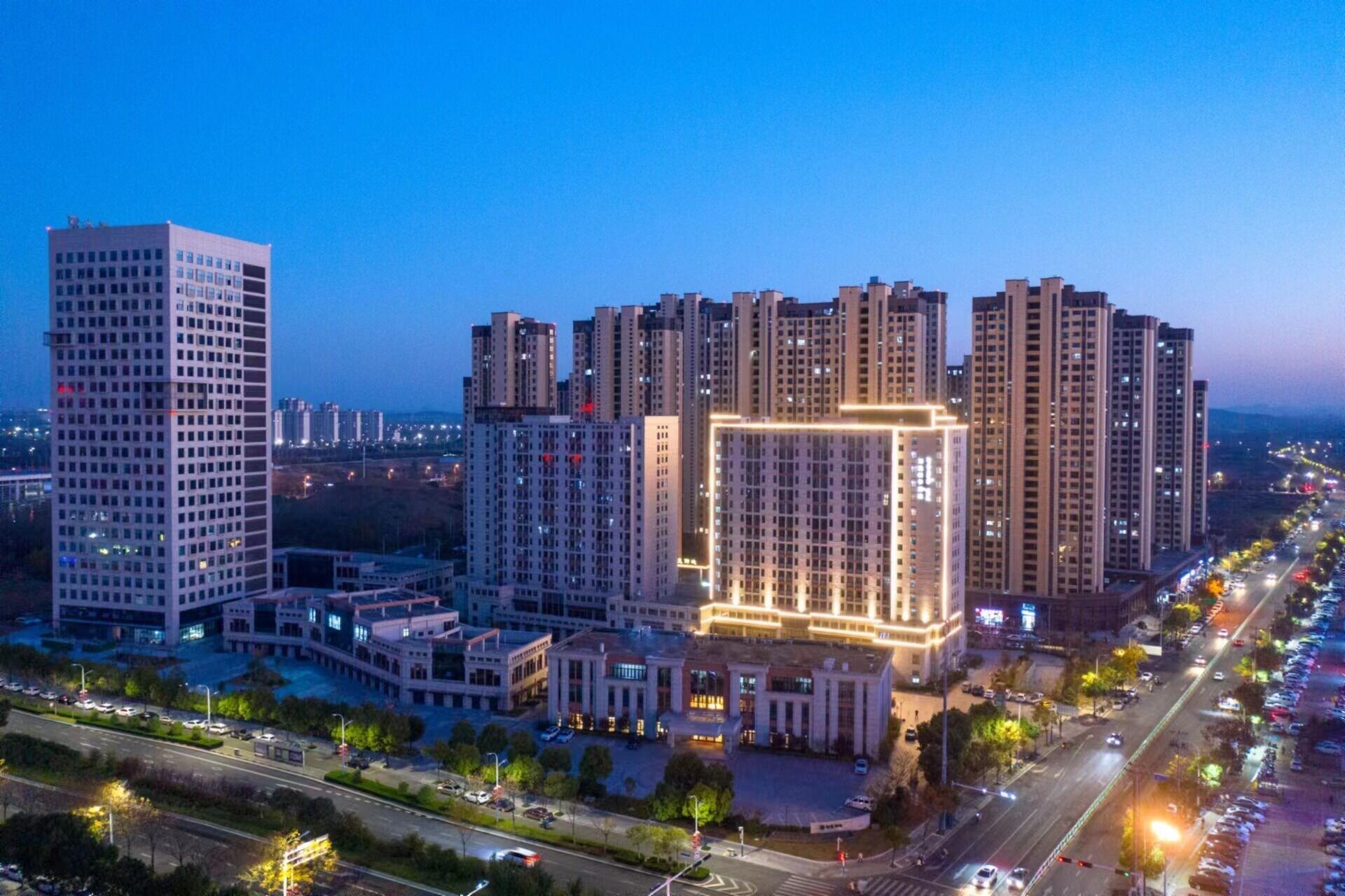 Vista Exterior Wanda Yue Hotel Bengbu South Station