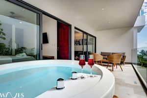 Renta temporal - Jacuzzi Privado + Rooftop | 1 Recámara Playa