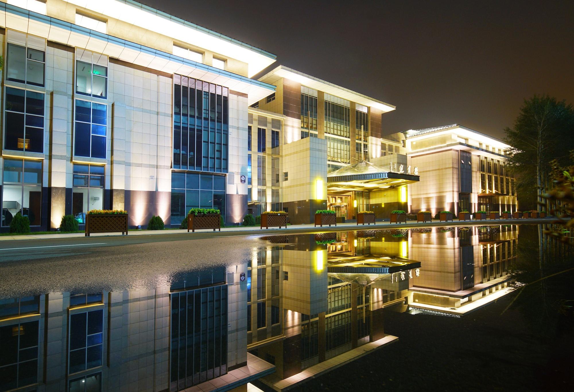 Vista Exterior Qingshan Hotel Baotou（Yingbin Building）