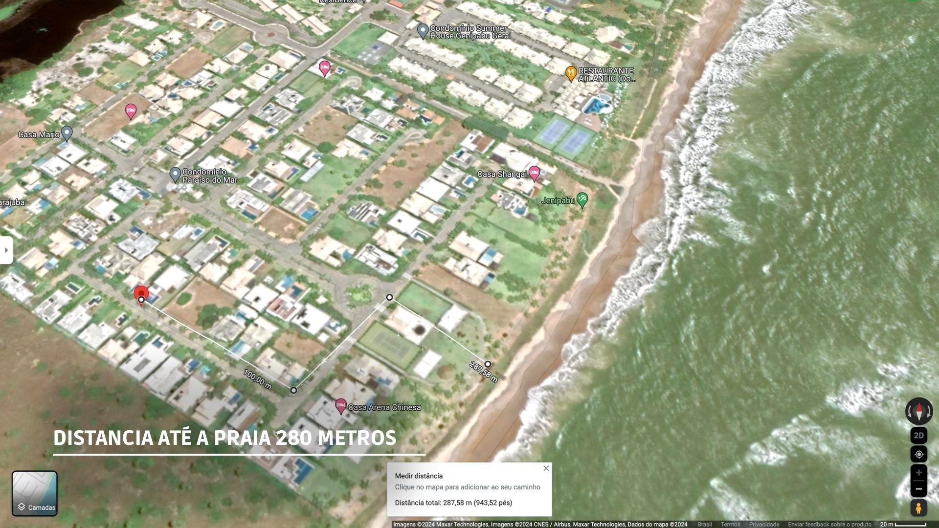 Tobogán de agua Casa Perola 5 Suítes Próxima da Praia em Guarajuba