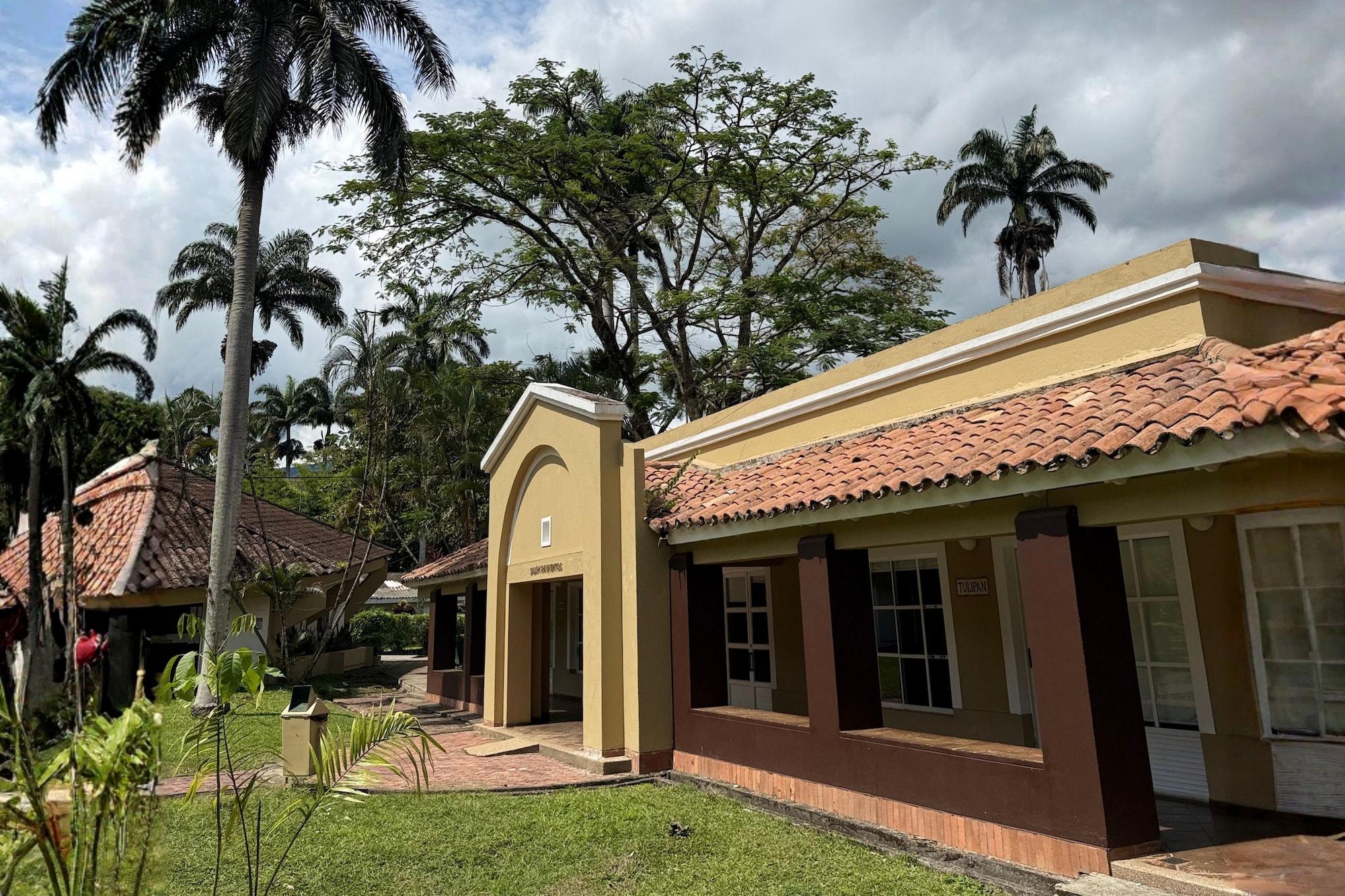 Vista Lobby Hotel Las Palmeras