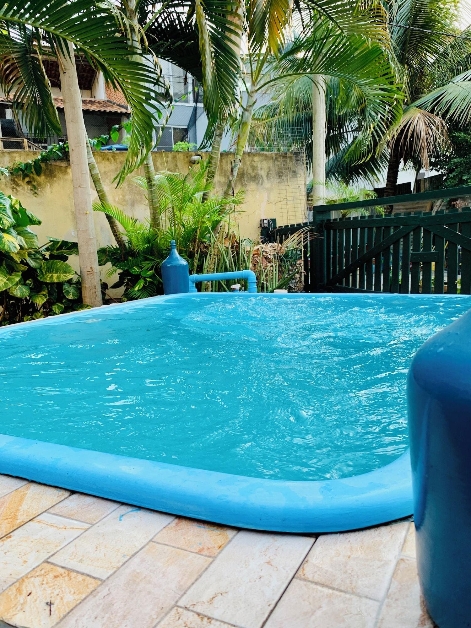 Vista Piscina HOSPEDAGEM PEDRA DE GUARATIBA
