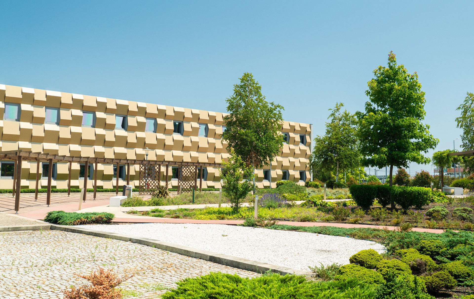 Vista Exterior Park Hotel Porto Aeroporto