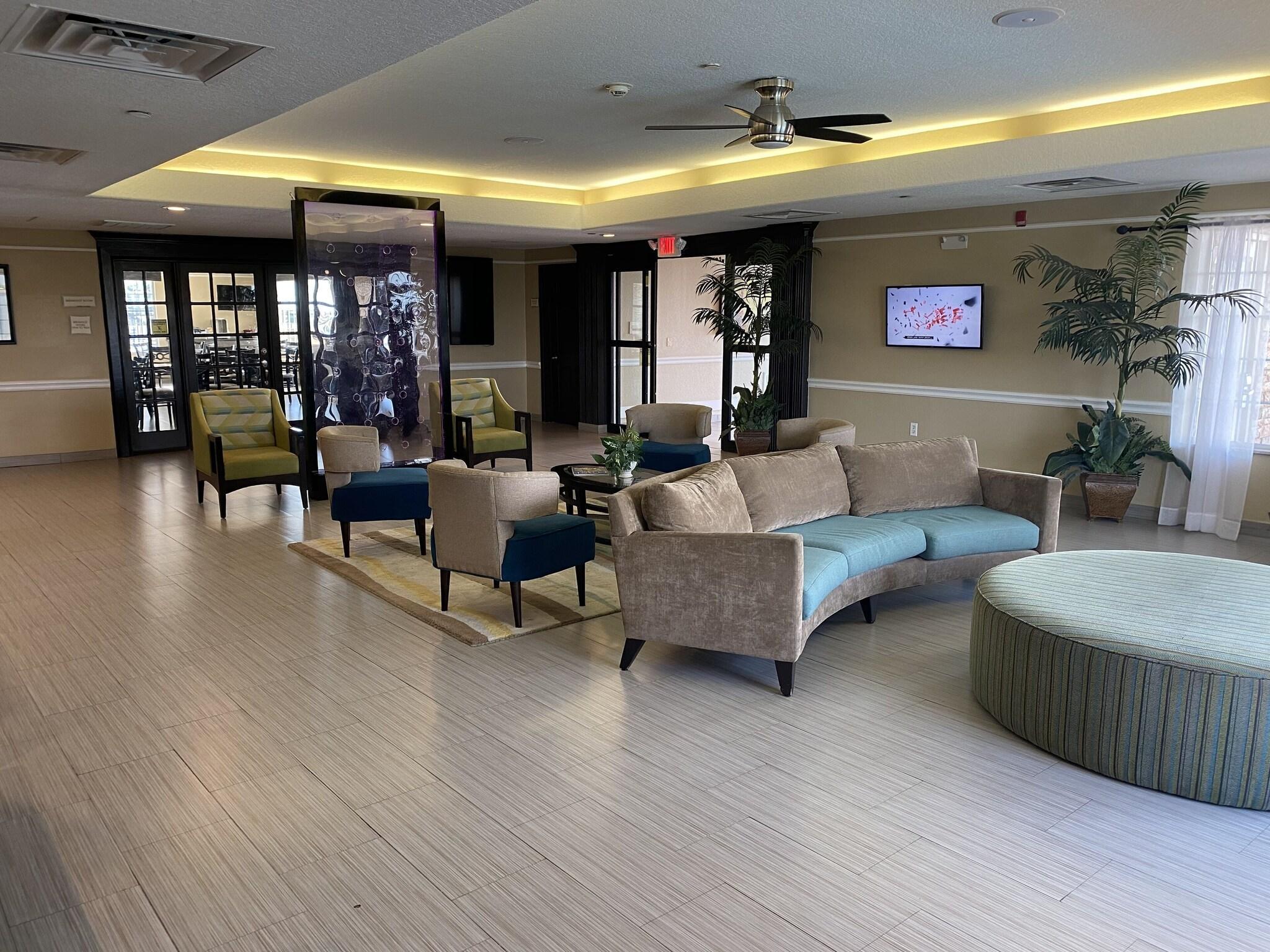 Vista Lobby Galveston Beach Hotel