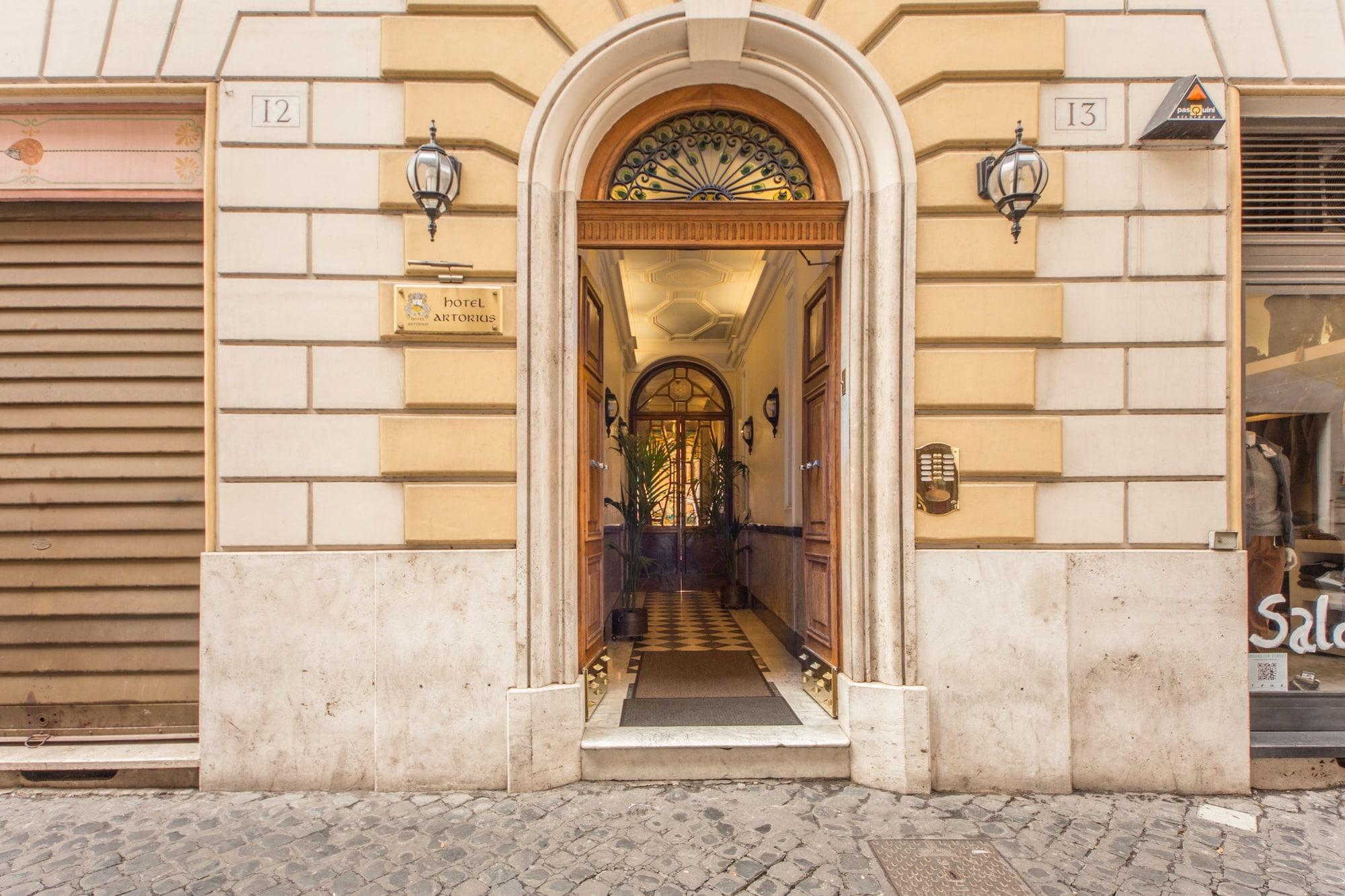 Vista Exterior Hotel Artorius