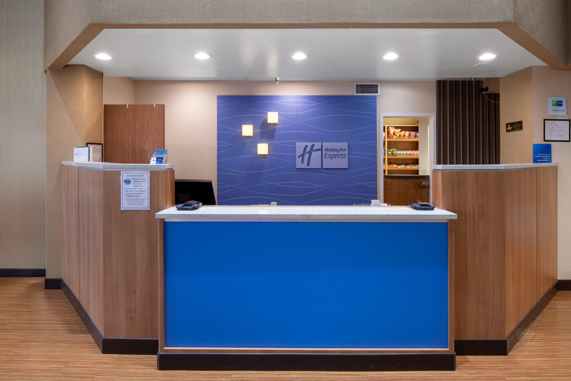 Vista Lobby Holiday Inn Express Hotel & Suites Henderson by IHG